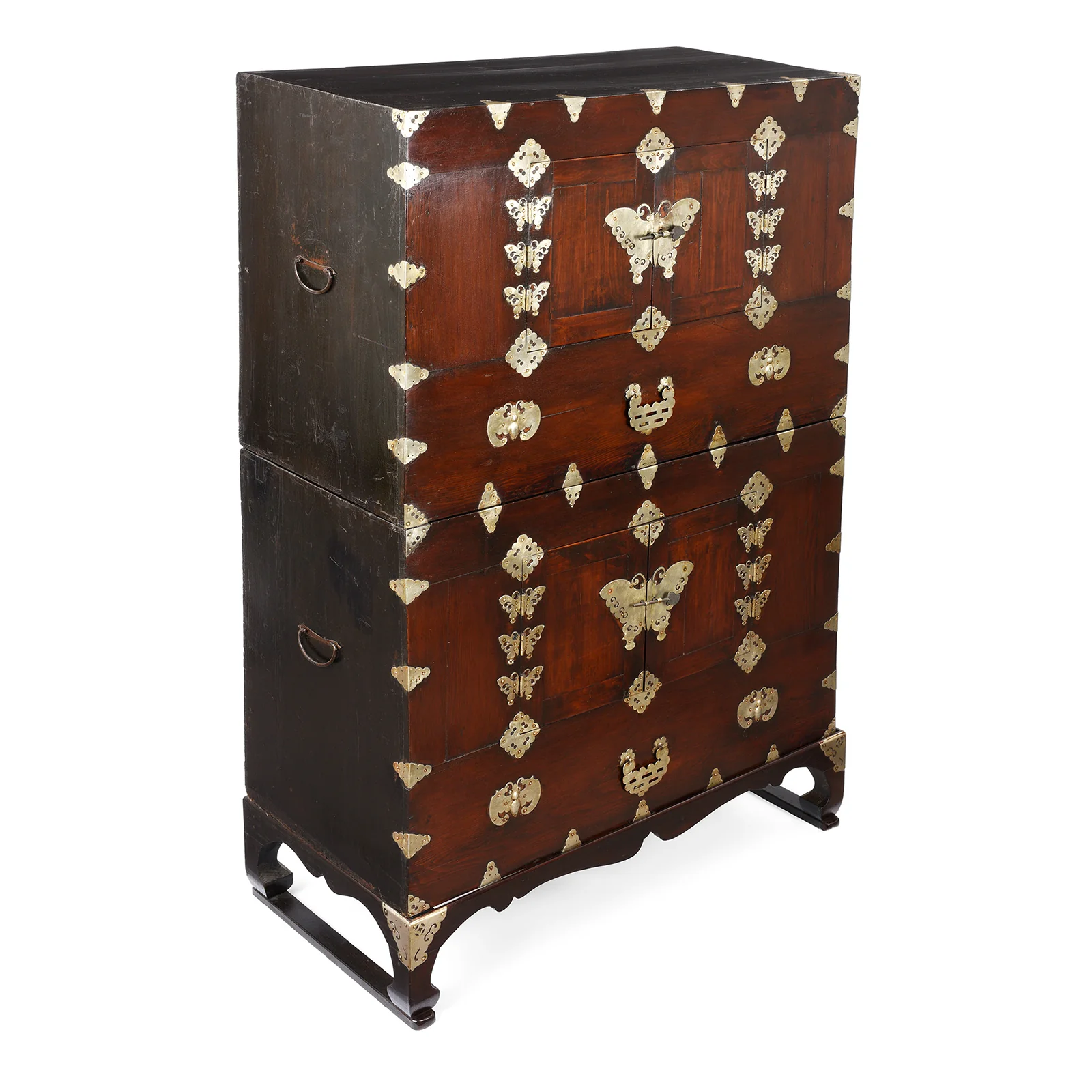 Korean Ich Un Nong Butterfly Cabinet - Ca 1910 - Image 4