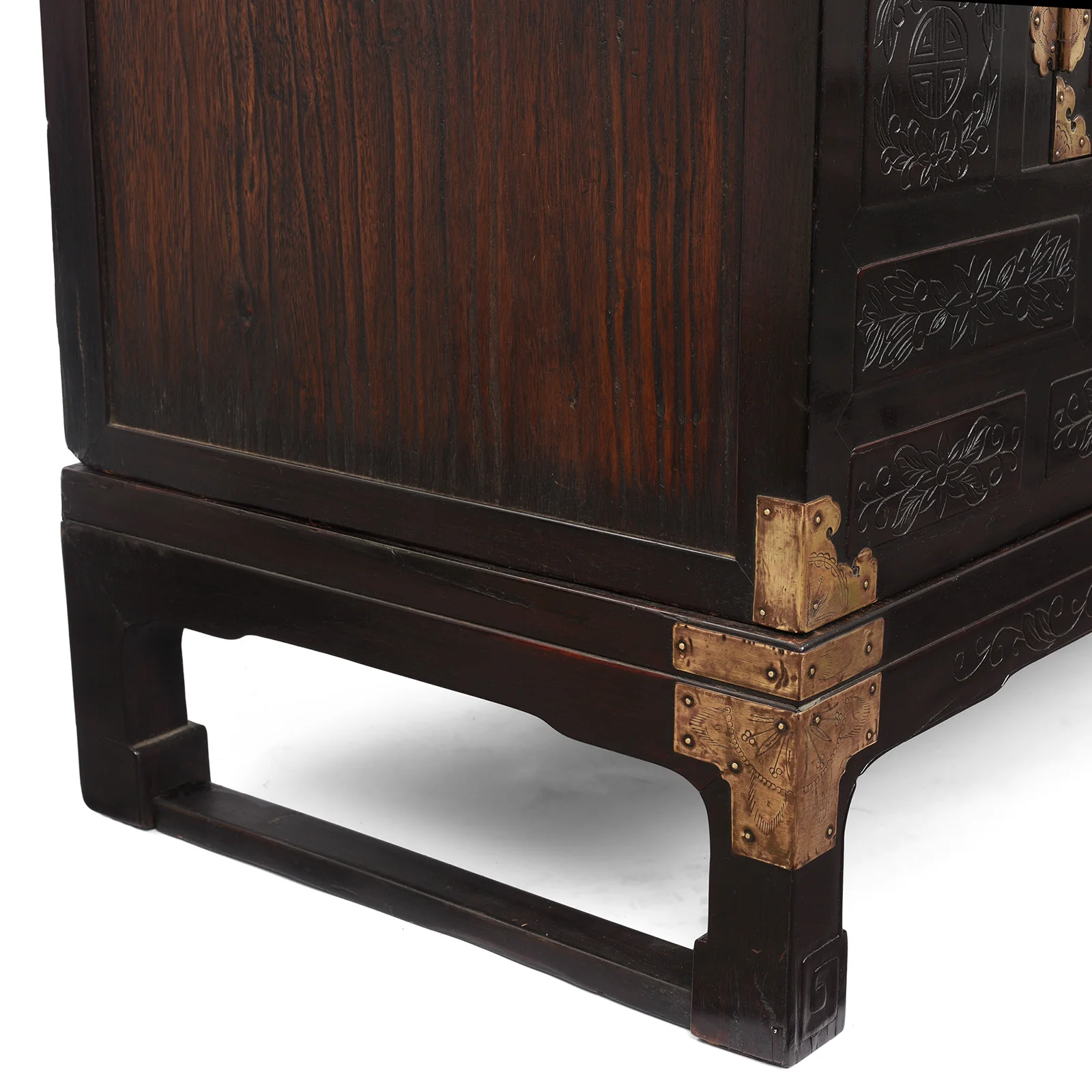 Korean Lacquer Samch'ung Jang Cabinet on Stand - Ca 1920 - Image 12
