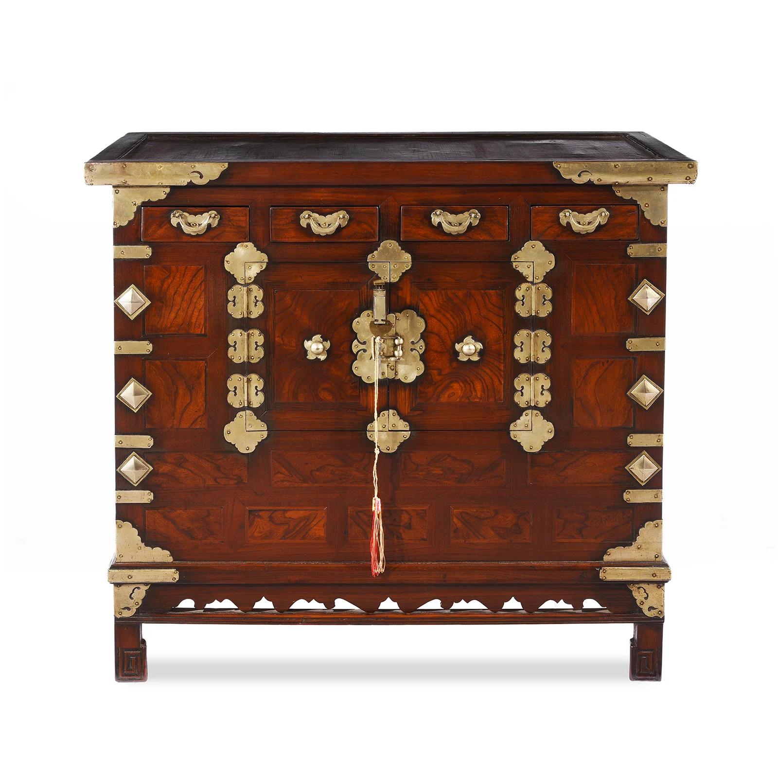 North Korean Morijang Side Cabinet - Ca 1900