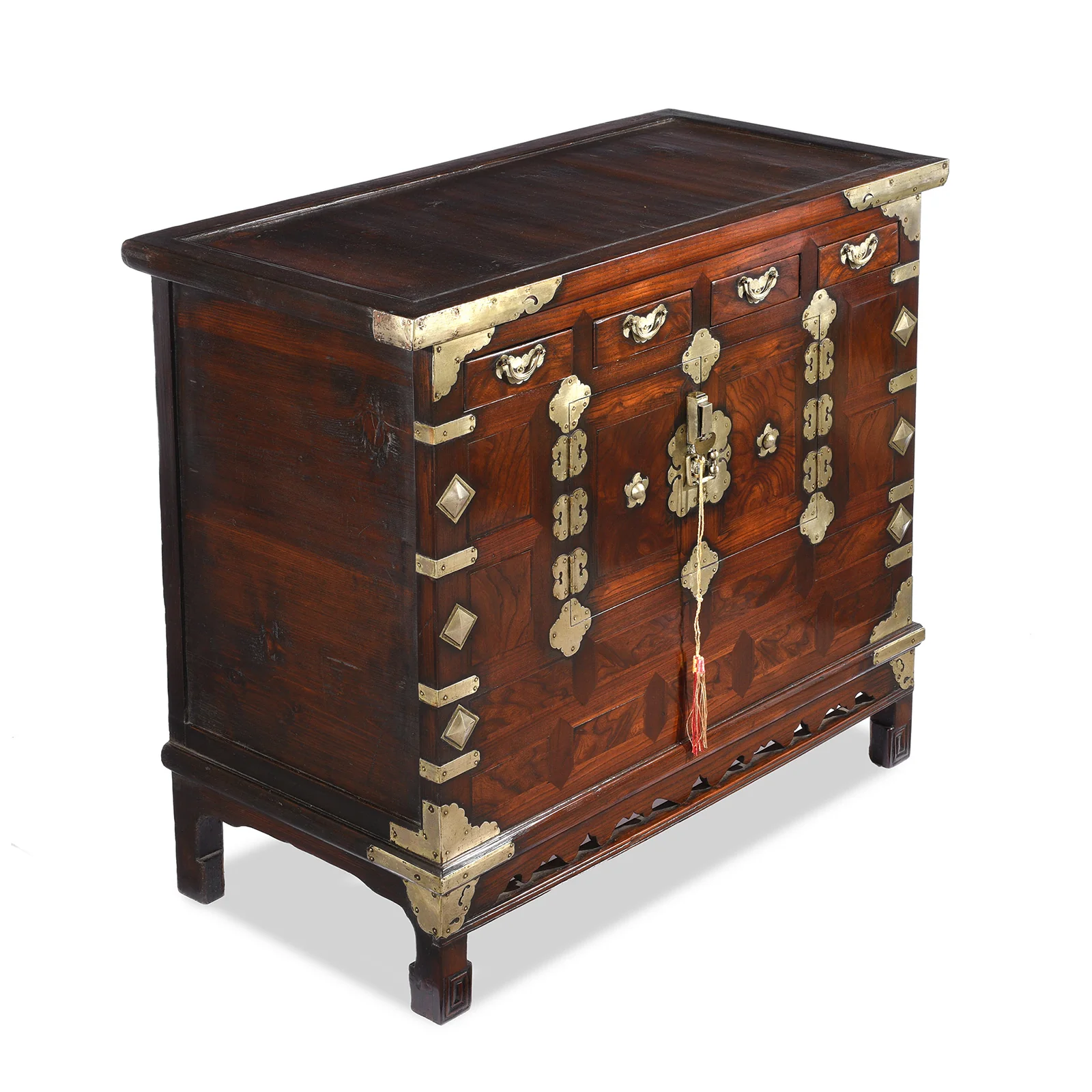 North Korean Morijang Side Cabinet - Ca 1900 - Image 4