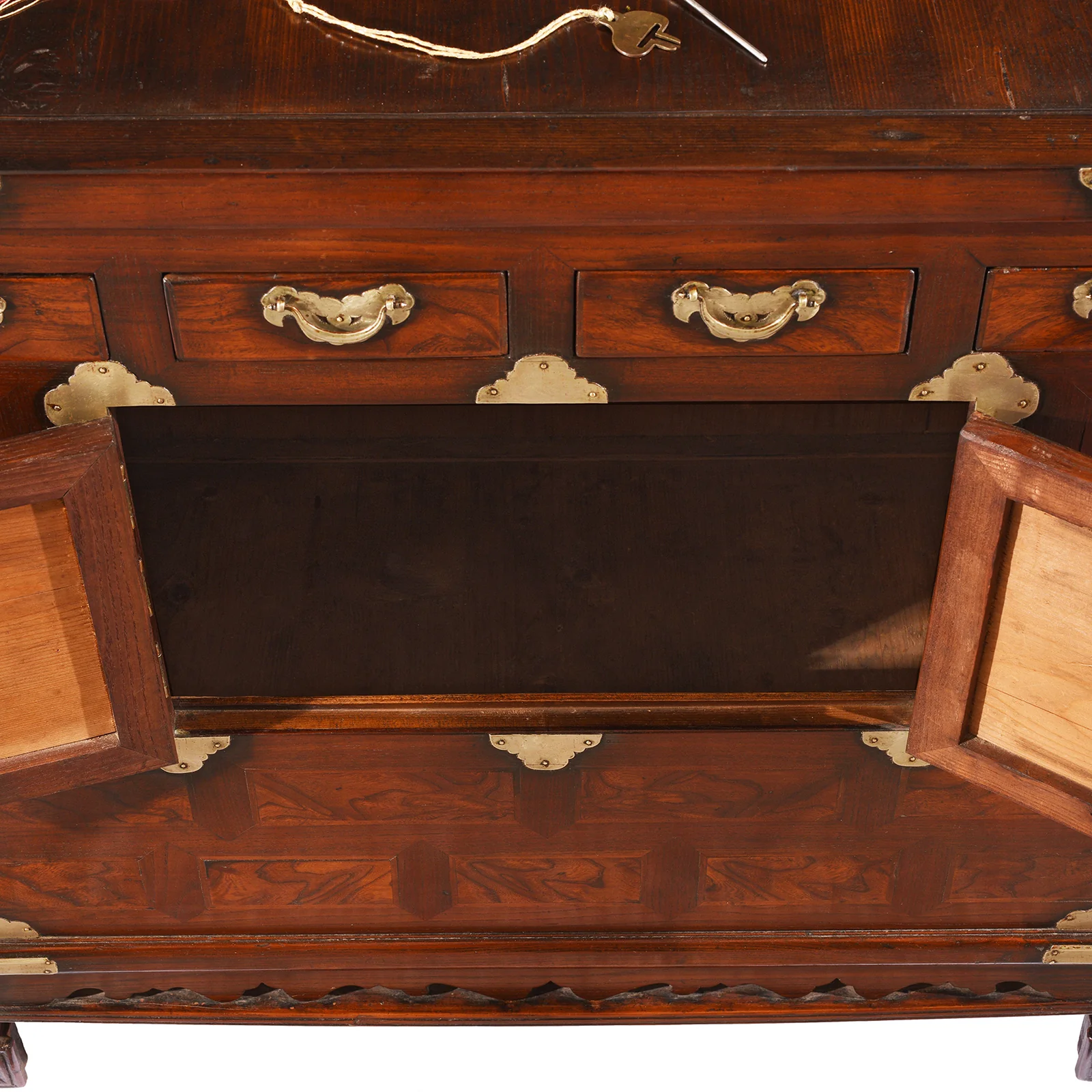 North Korean Morijang Side Cabinet - Ca 1900 - Image 9