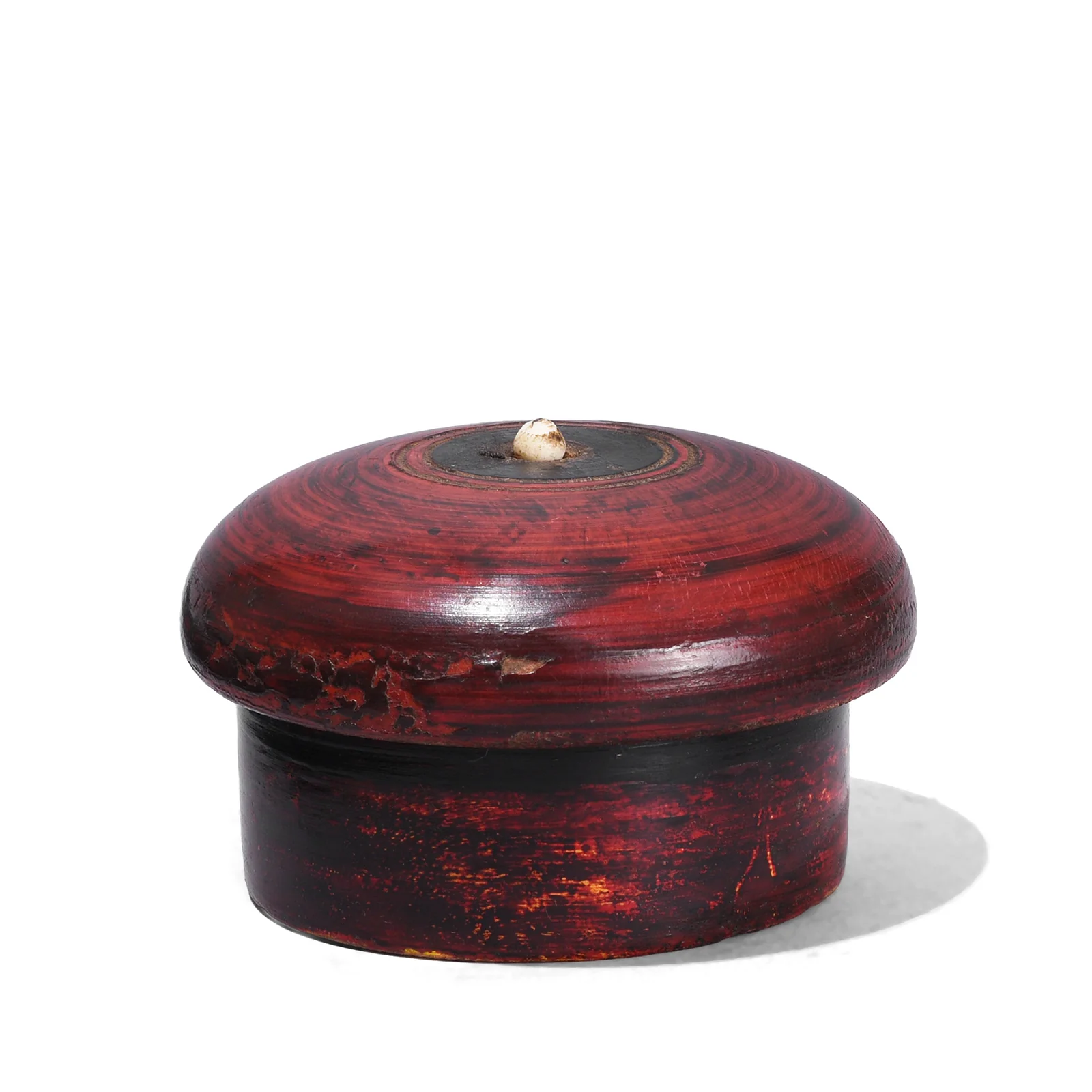 Lacquer Pot From Rajasthan - Ca 1920