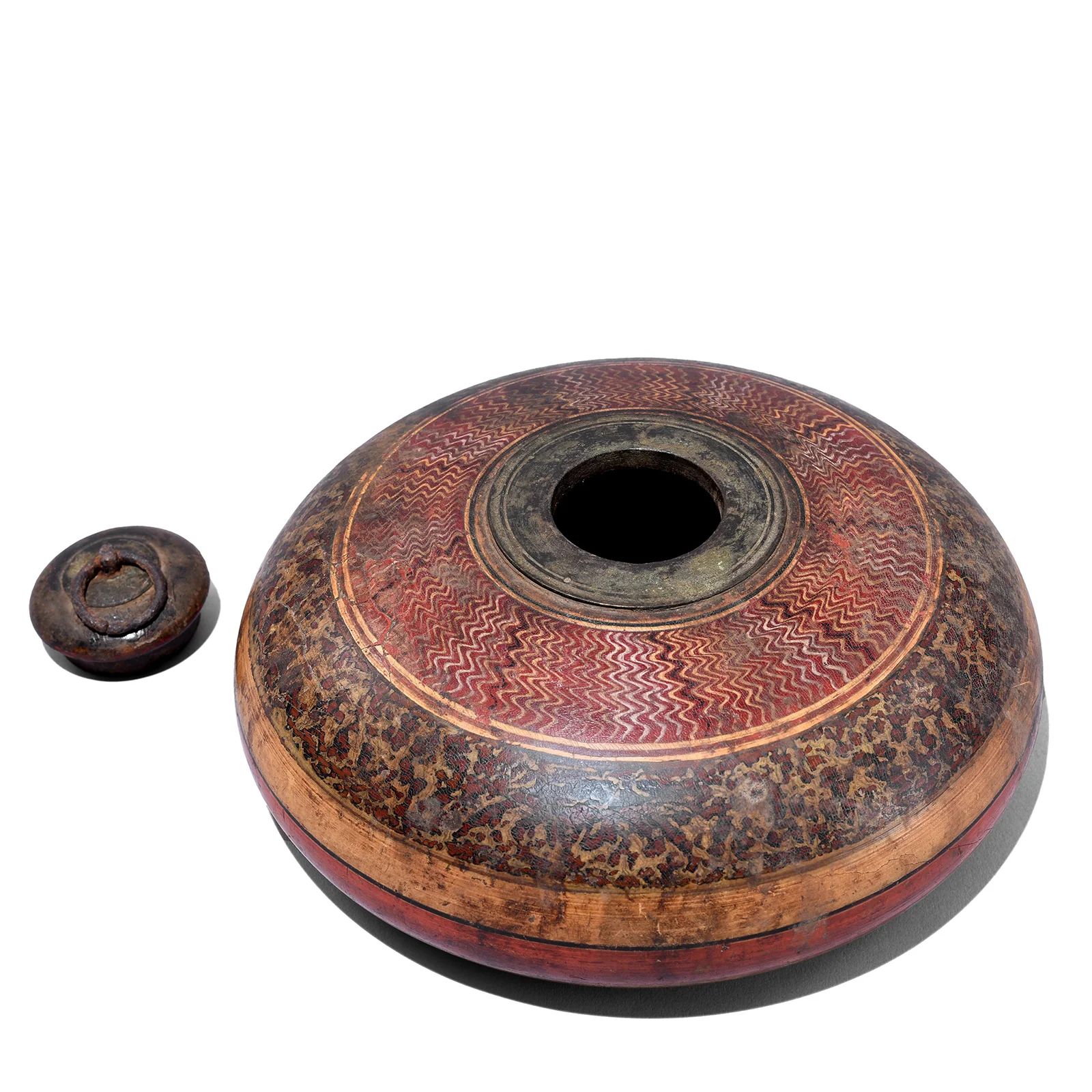 Lacquered Tobacco Box From Rajasthan - Ca 1910 - Image 3