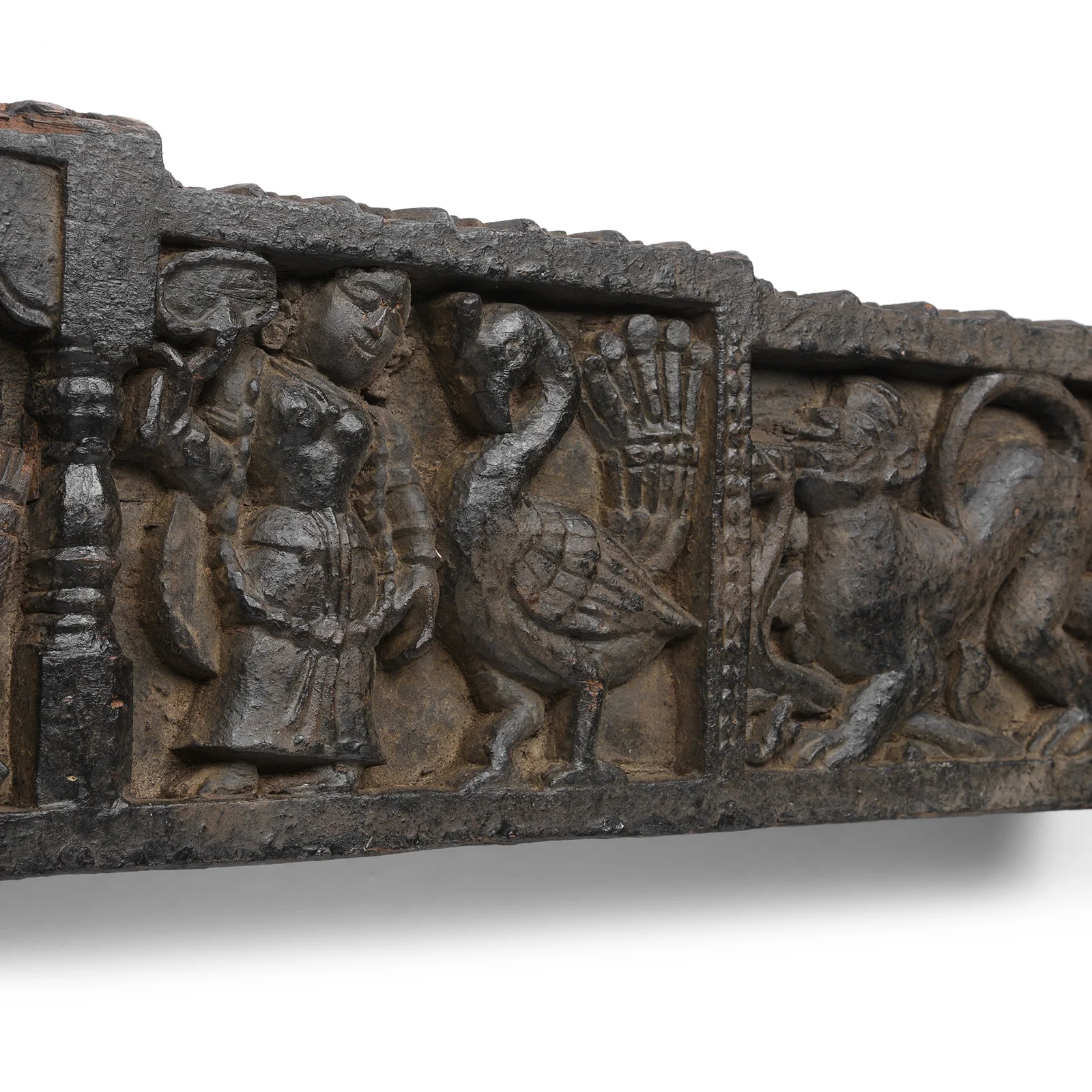 Carved Lintel Panel From Andhra Pradesh - 18thC - Image 5