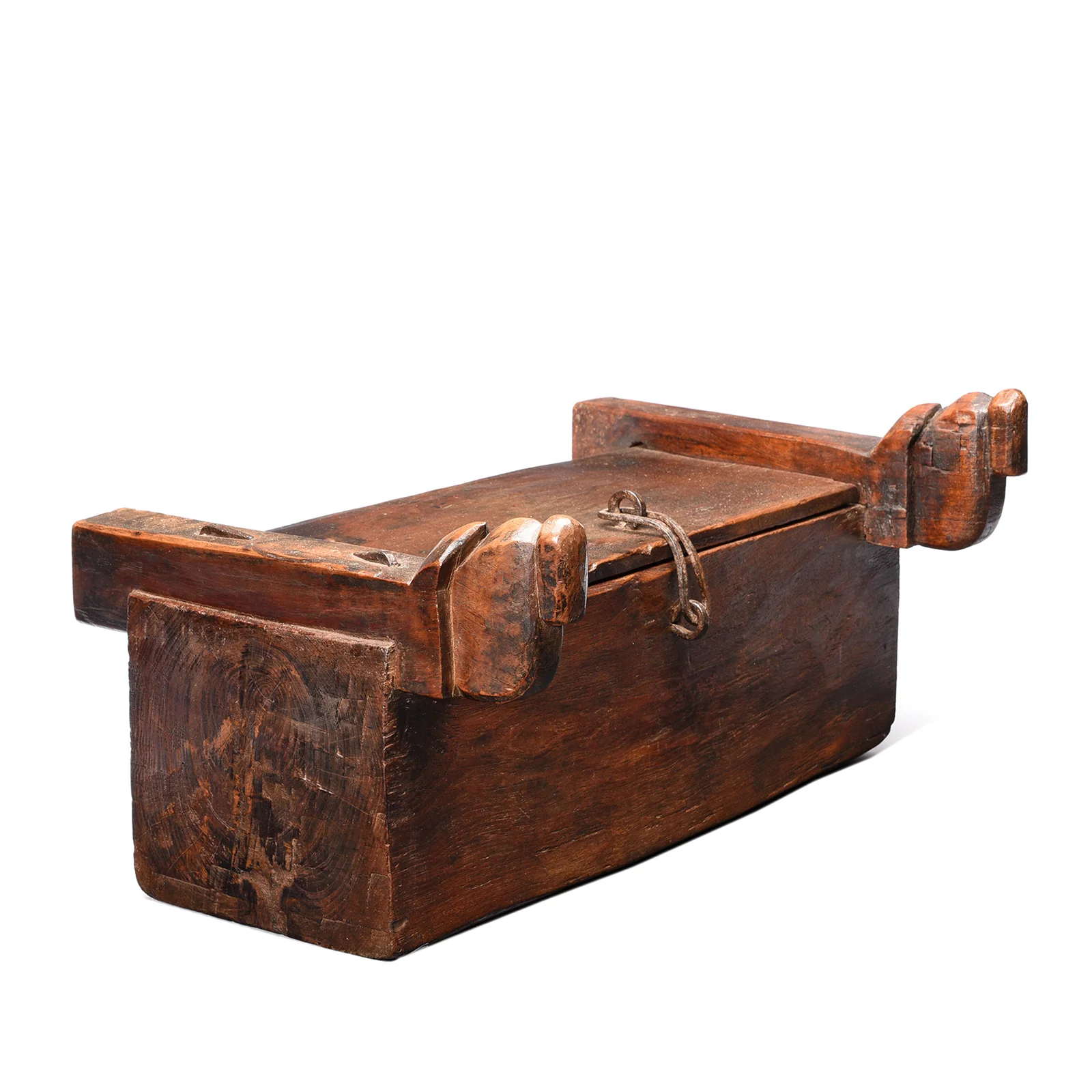 Carved Indian Harpa Box From Banswara - 19th Century - Image 2