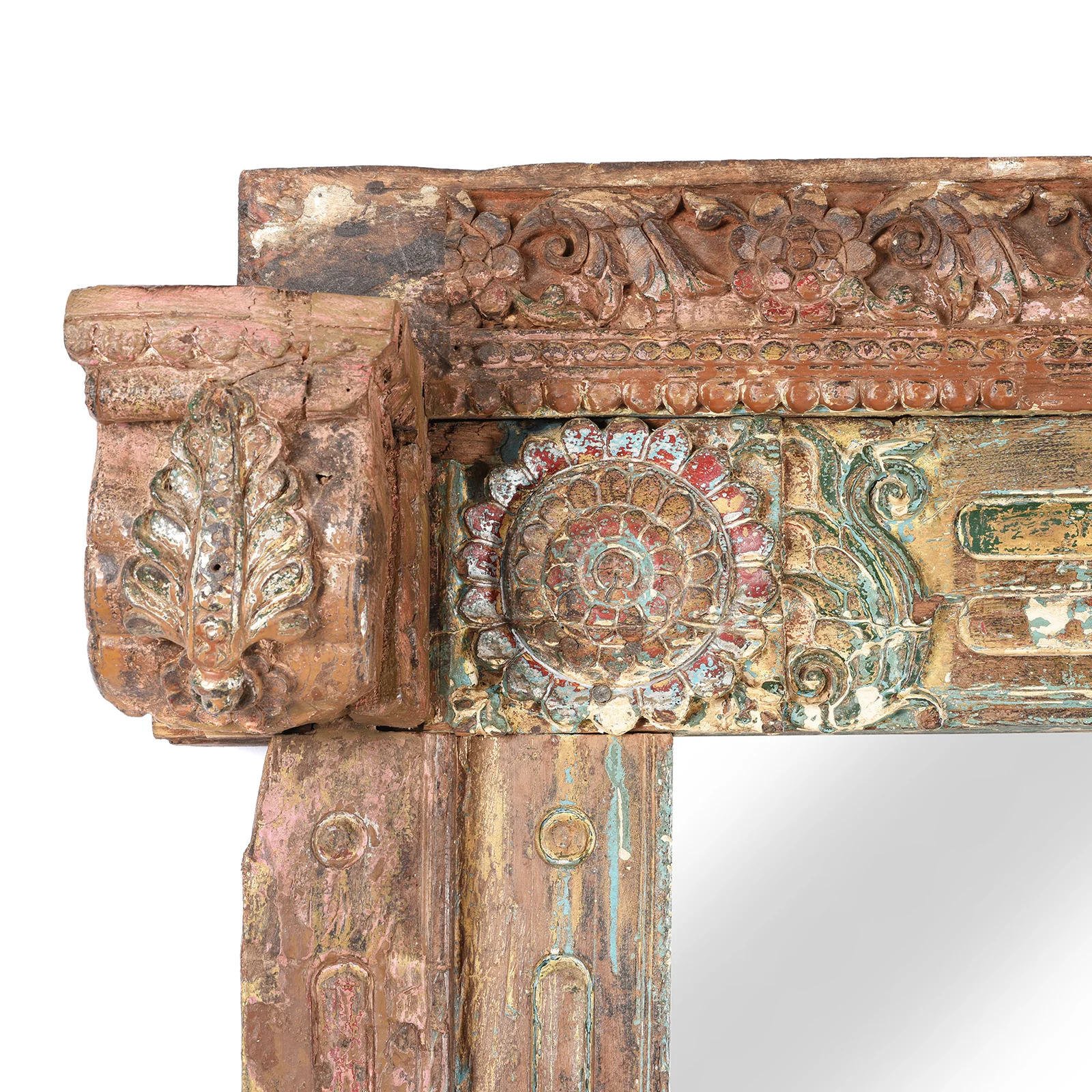 Indian Door Mirror From Saurashtra - 19thC (133 x 190cm) - Image 2