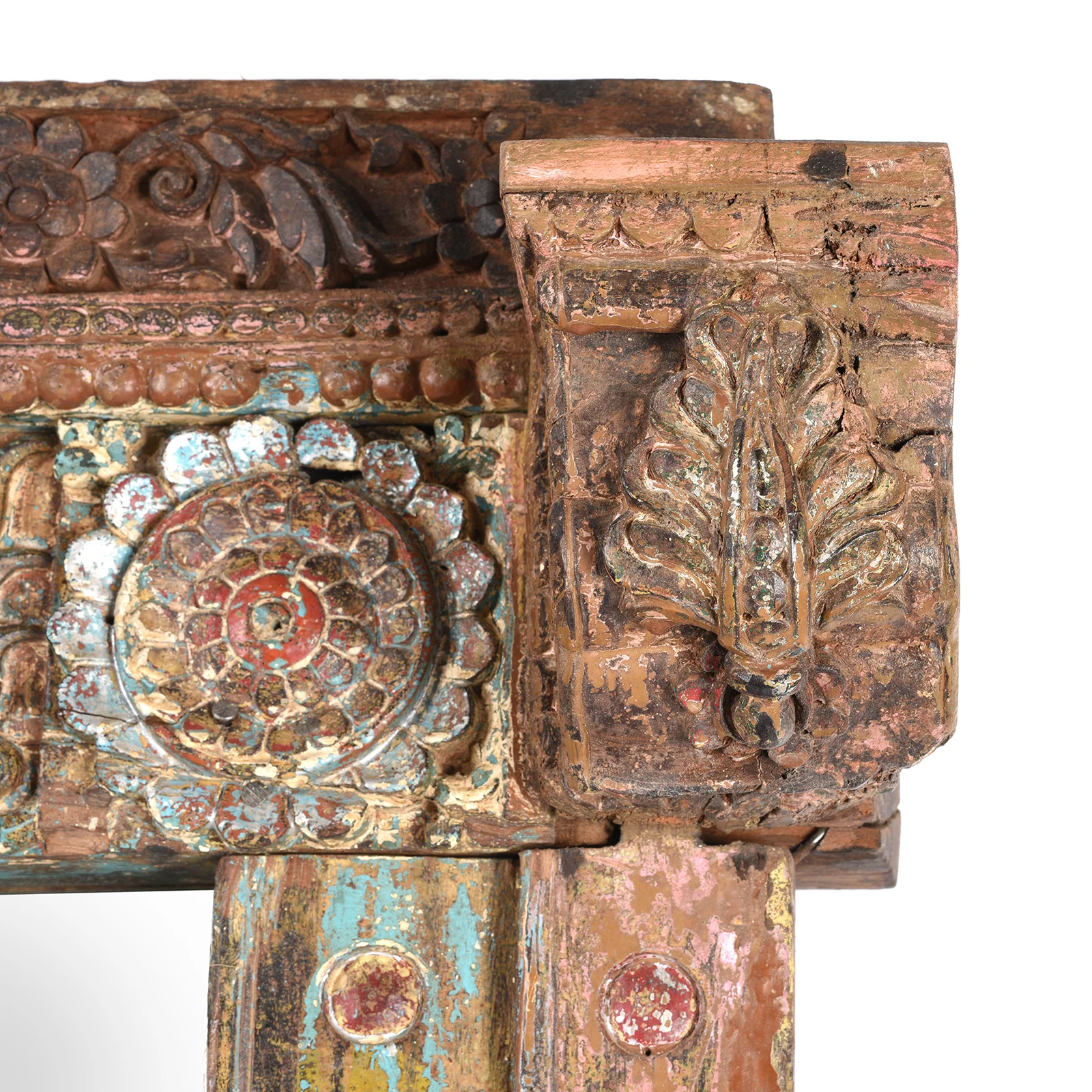 Indian Door Mirror From Saurashtra - 19thC (133 x 190cm) - Image 3