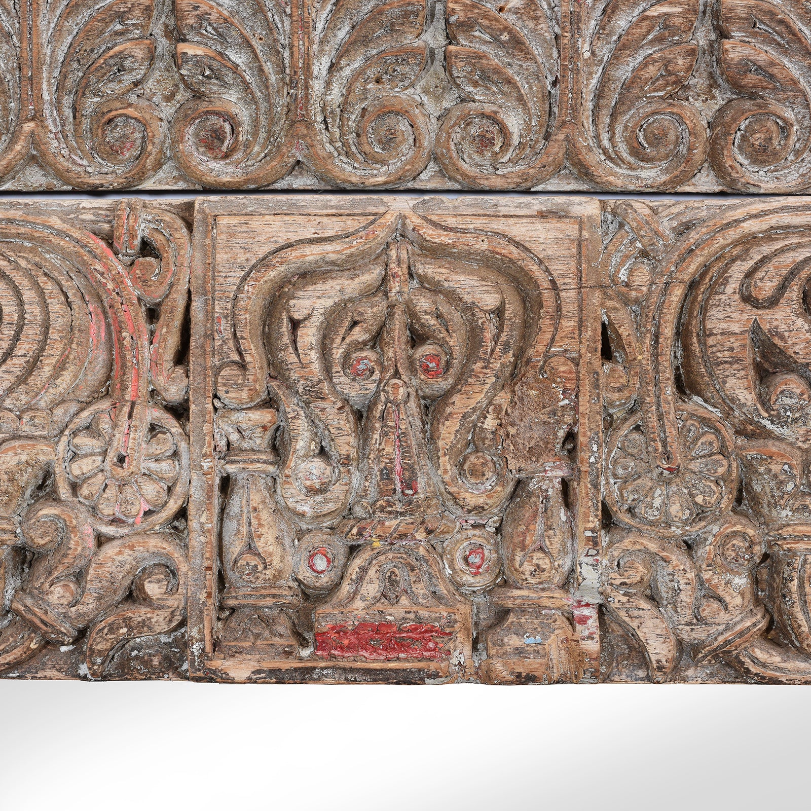 Large Indian Door Mirror From Saurashtra - 18thC (140 x 207cm) - Image 4