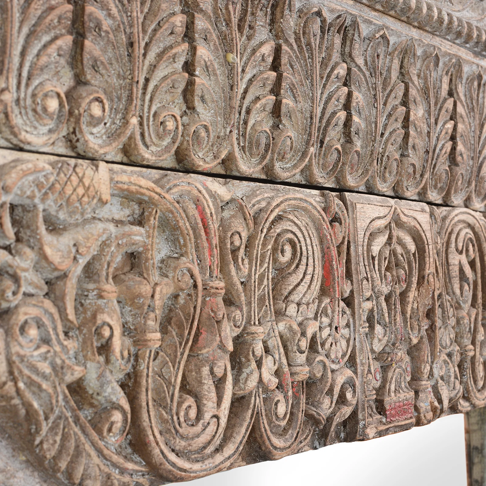 Large Indian Door Mirror From Saurashtra - 18thC (140 x 207cm) - Image 7