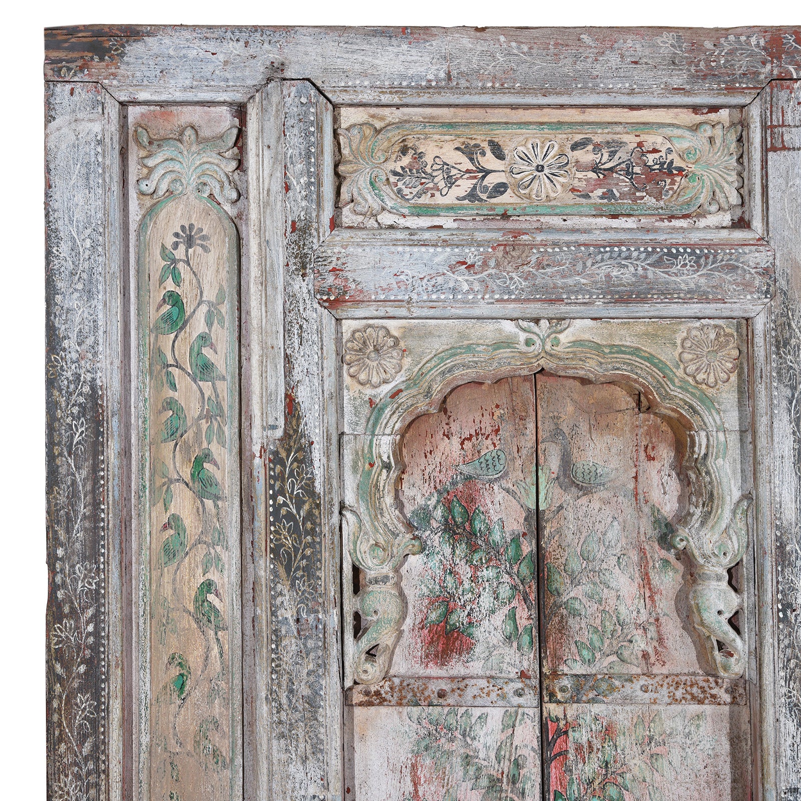 Indian Balcony Panel Kutch - 19th Century With Later Painting - Image 2