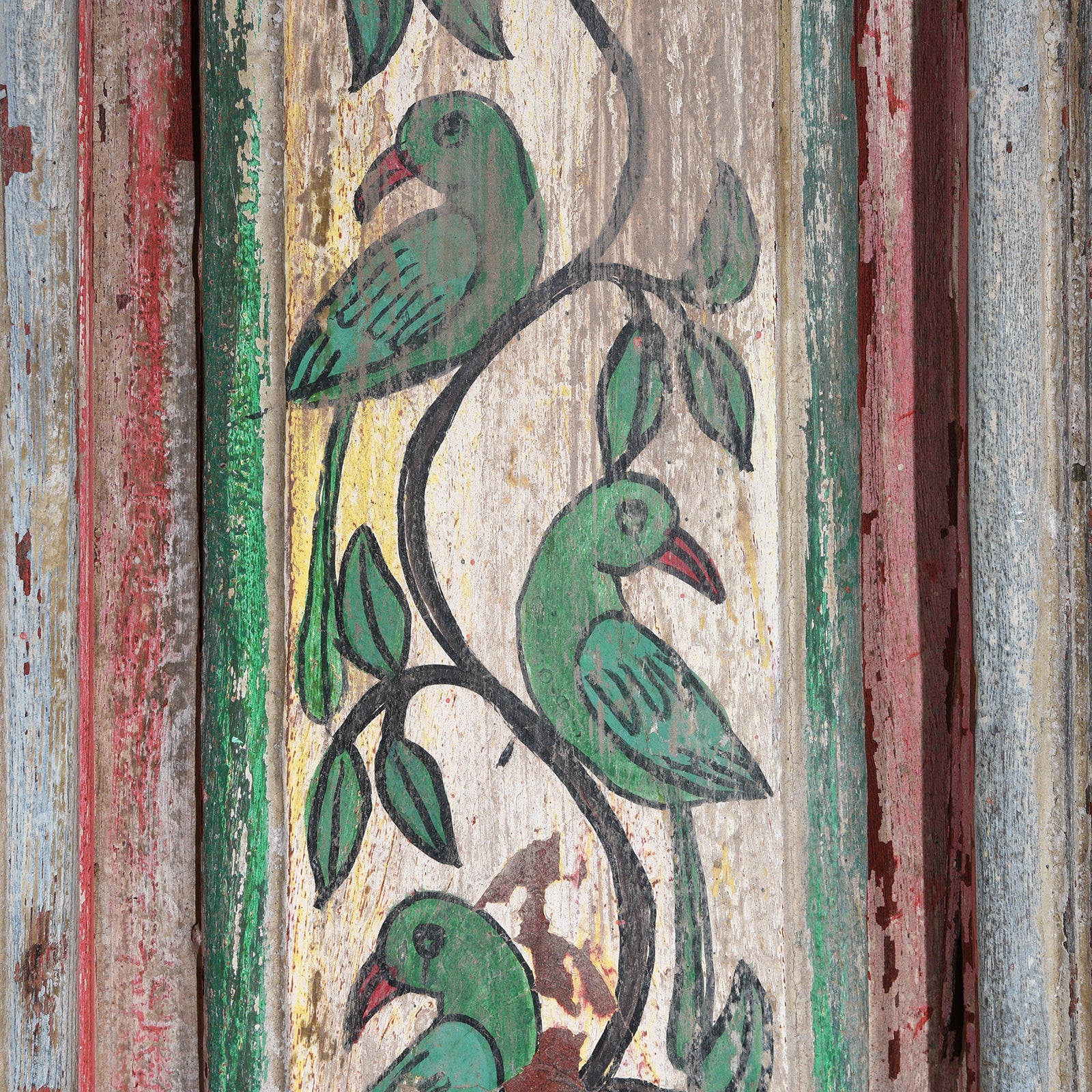 Indian Balcony Panel Kutch - 19th Century With Later Painting - Image 4