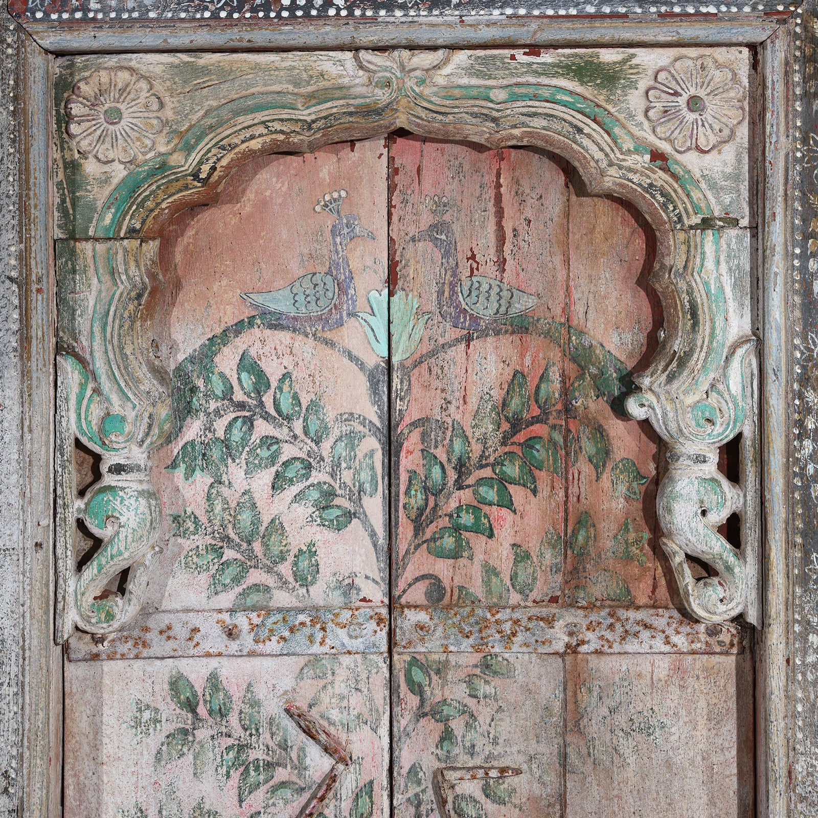 Indian Balcony Panel Kutch - 19th Century With Later Painting - Image 5