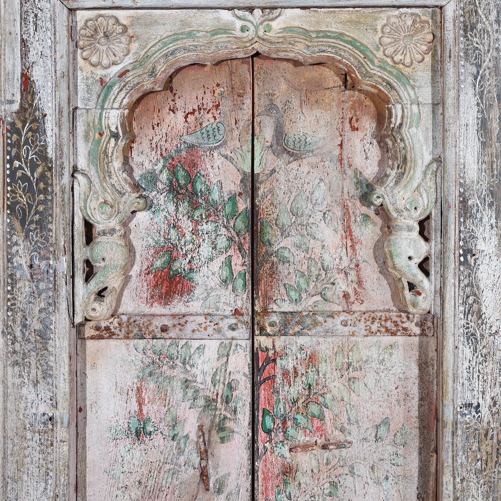 Indian Balcony Panel Kutch - 19th Century With Later Painting - Image 8