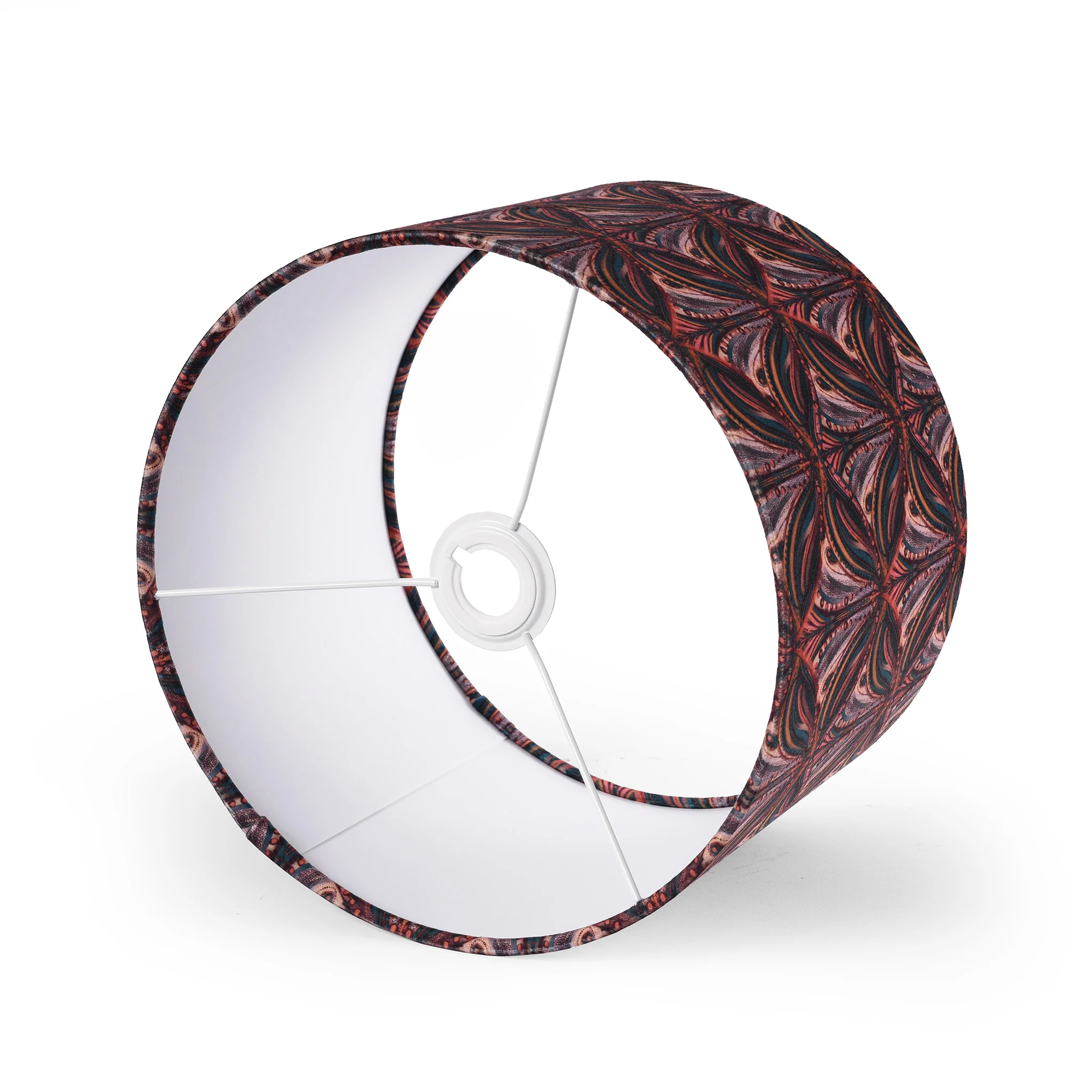 Leopard Drum Lampshade - Green - Various Sizes - Image 4
