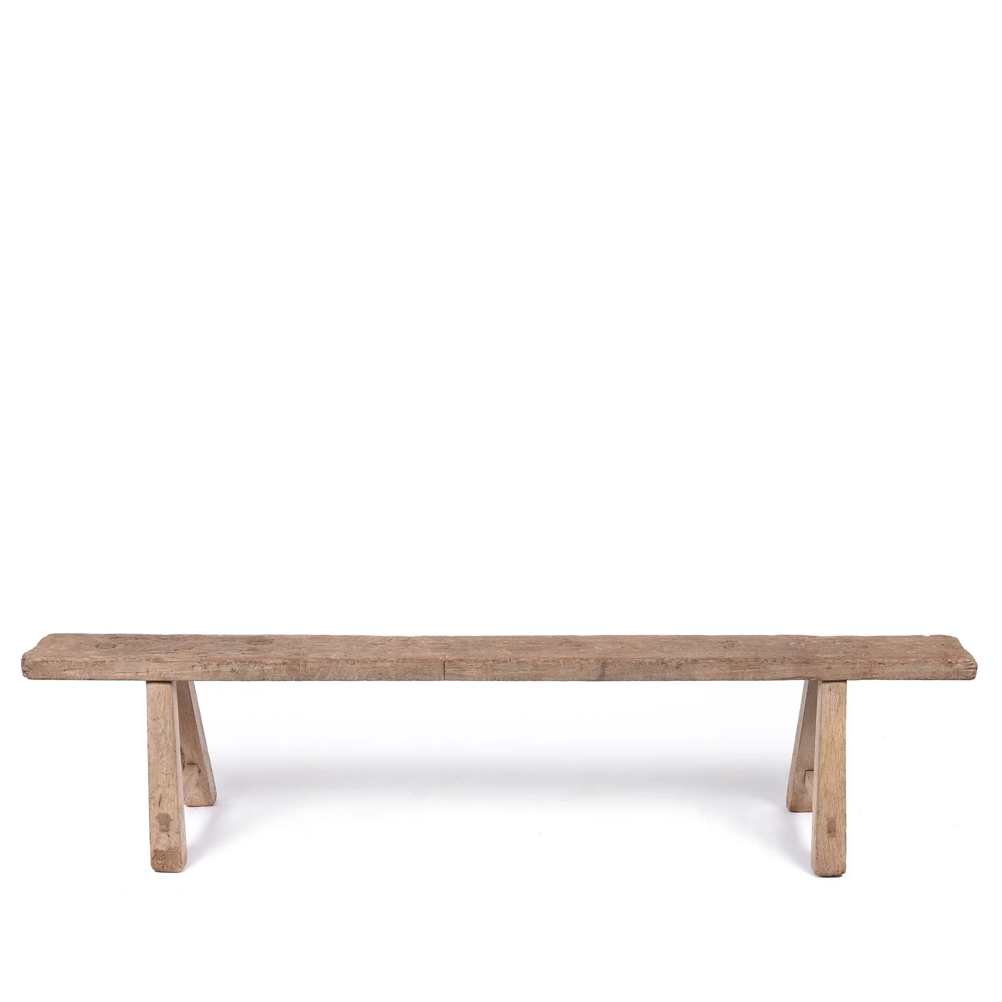 Farmhouse Chinese Bench From Henan - 19thC - Image 4