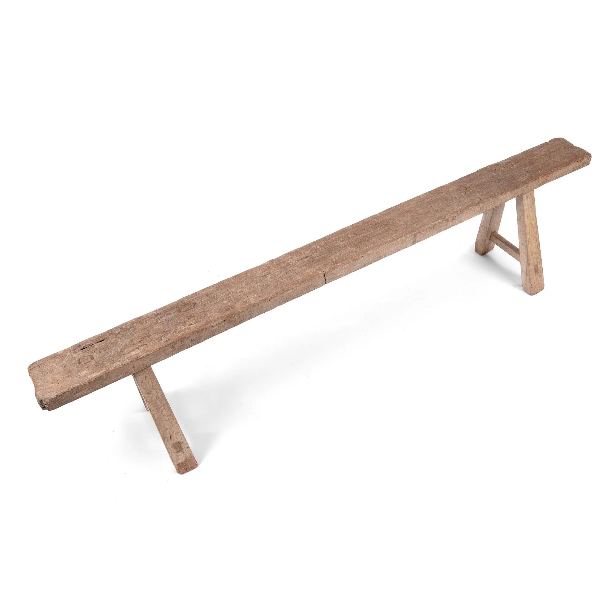 Farmhouse Chinese Bench From Henan - 19thC - Image 6