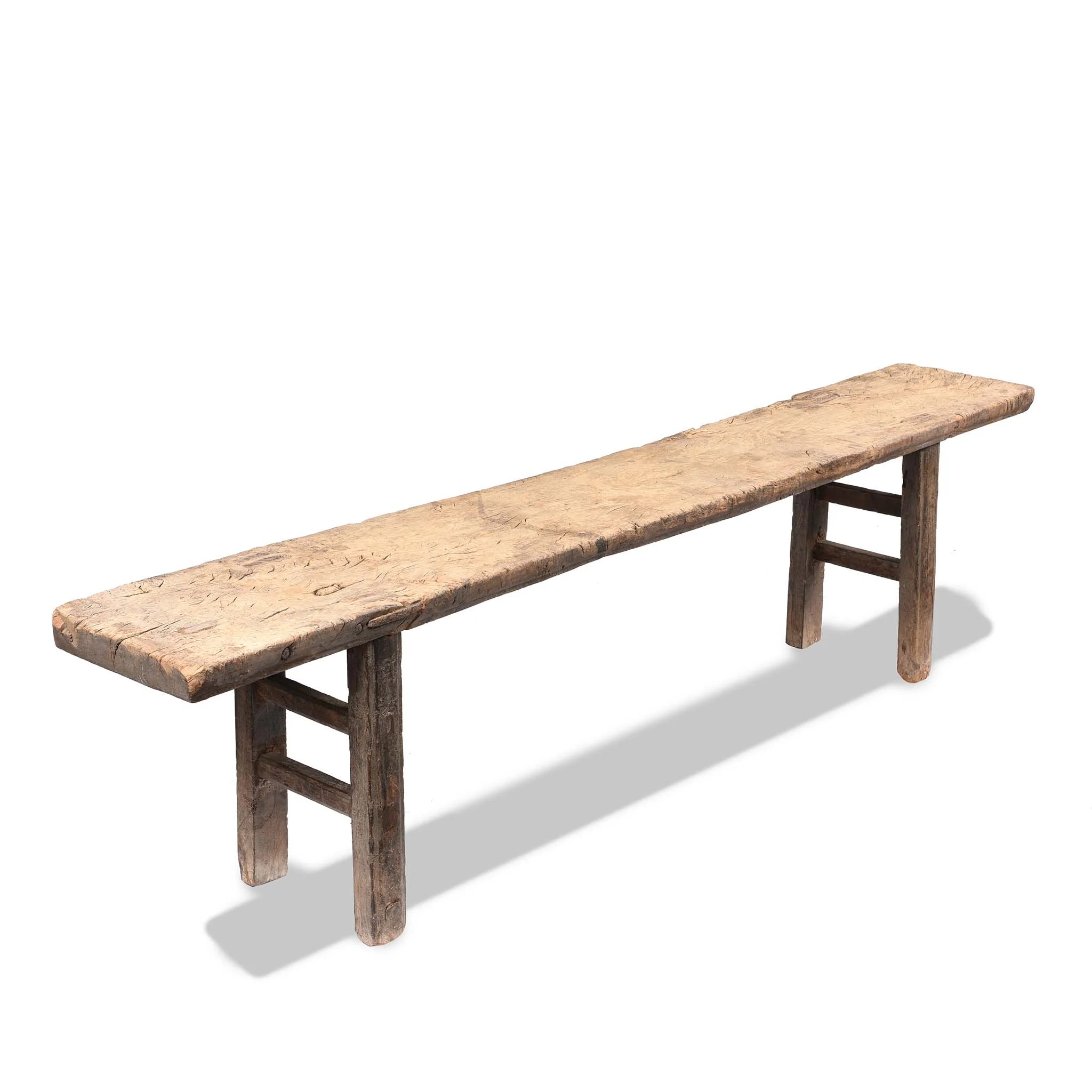 Walnut Bench From Shanxi - 19thC - Image 4