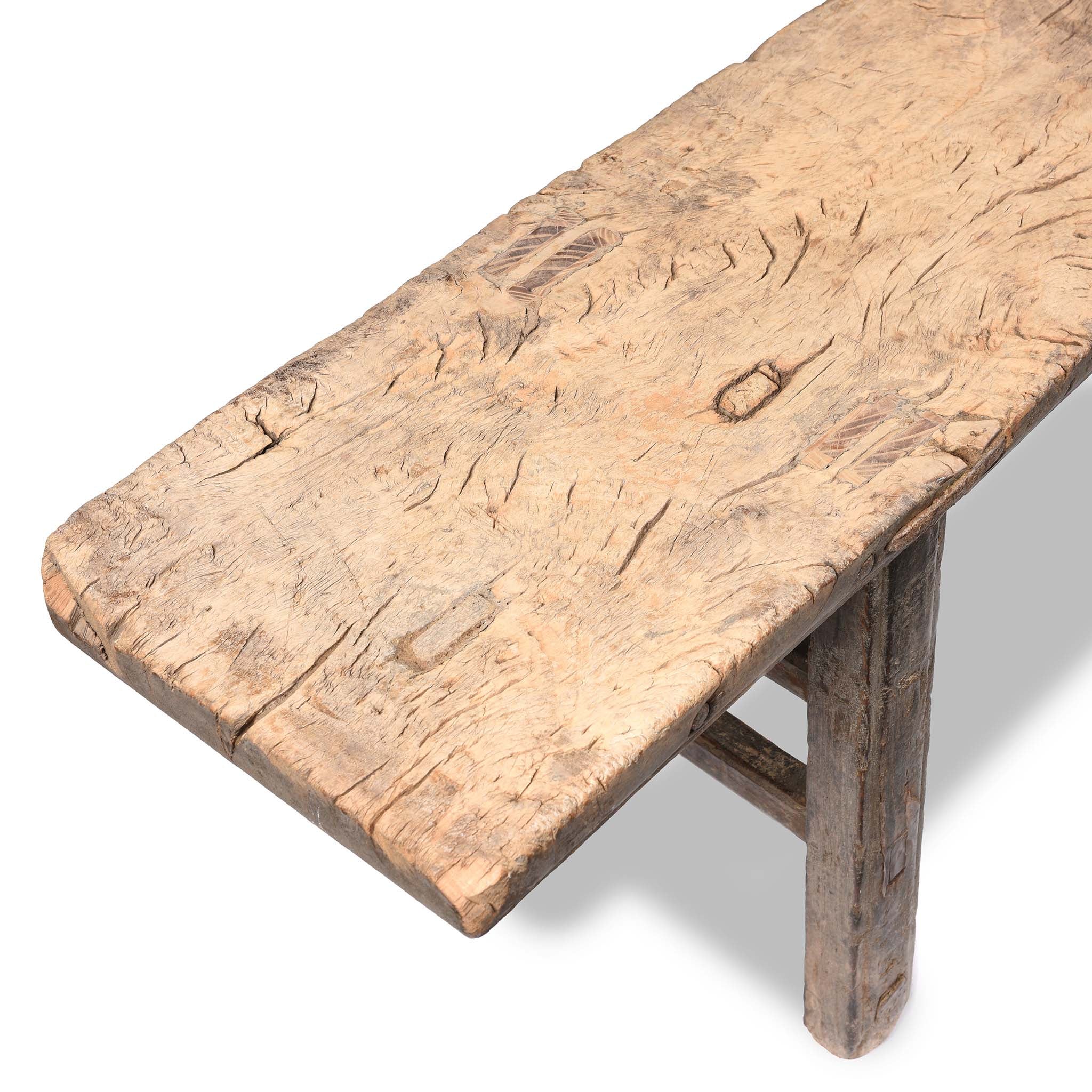 Walnut Bench From Shanxi - 19thC - Image 5