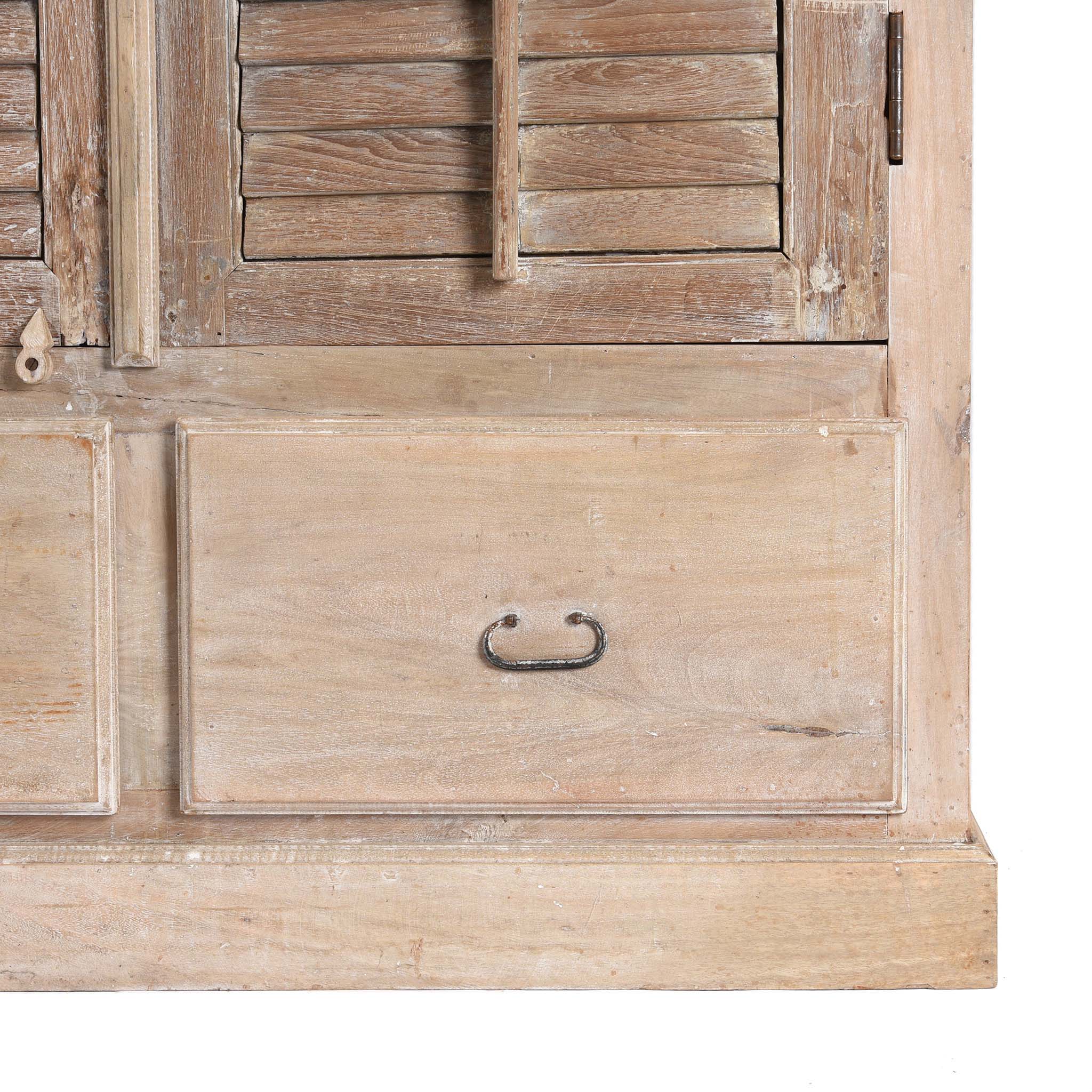 Louvre Cabinet Made From Reclaimed Teak From Rajasthan - Image 10