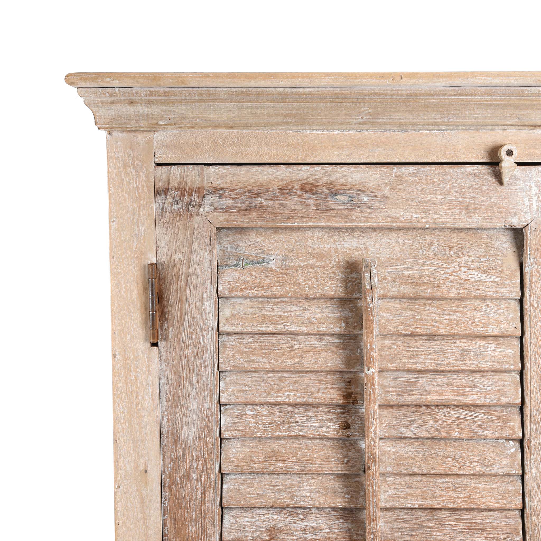 Louvre Cabinet Made From Reclaimed Teak From Rajasthan - Image 2