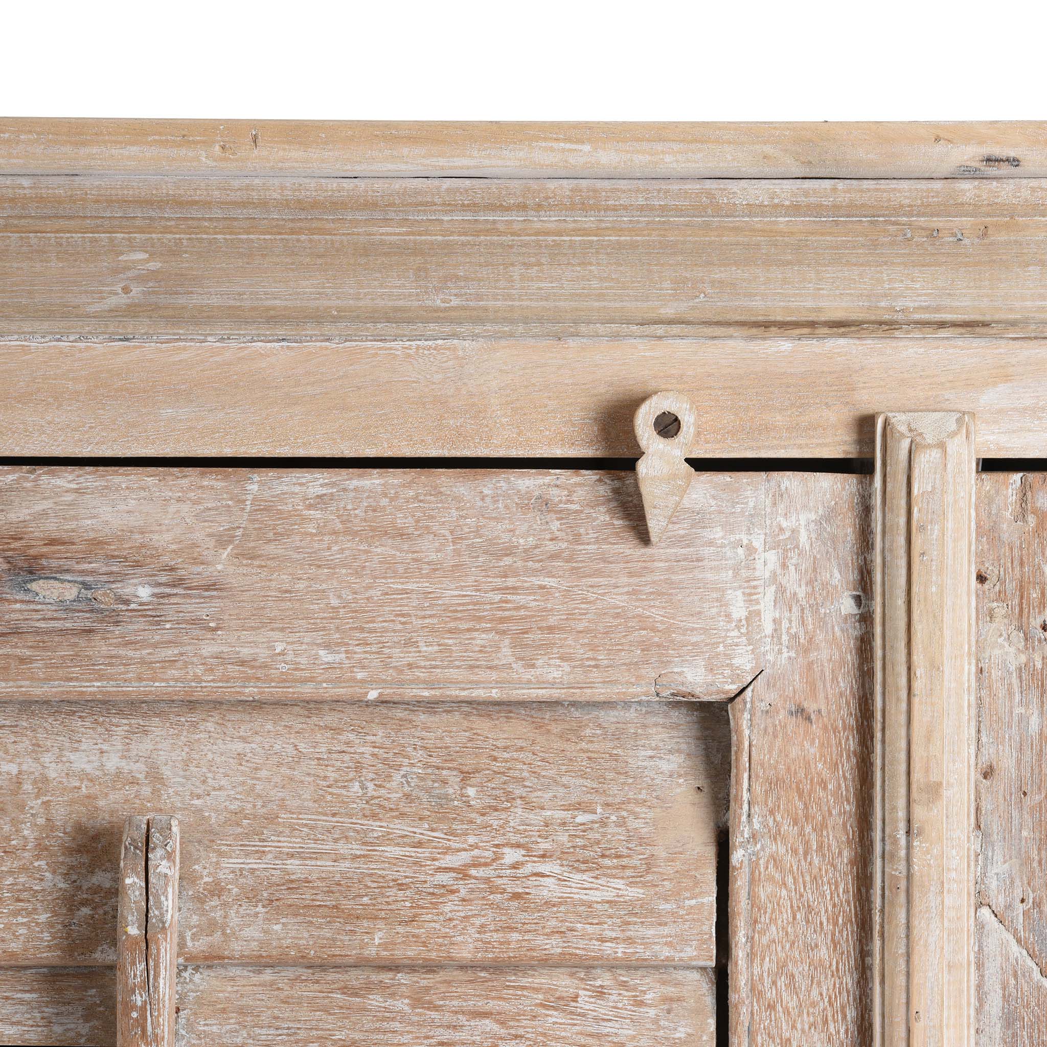 Louvre Cabinet Made From Reclaimed Teak From Rajasthan - Image 8