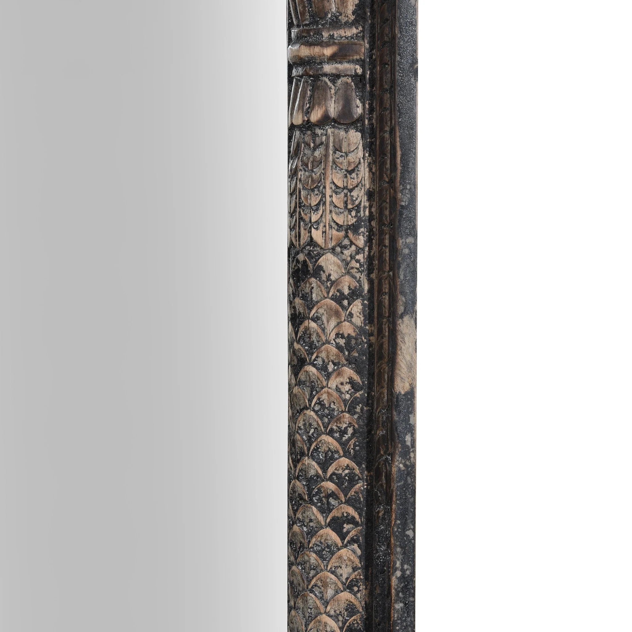 Indian Mango Wood Mihrab Mirror - Image 6