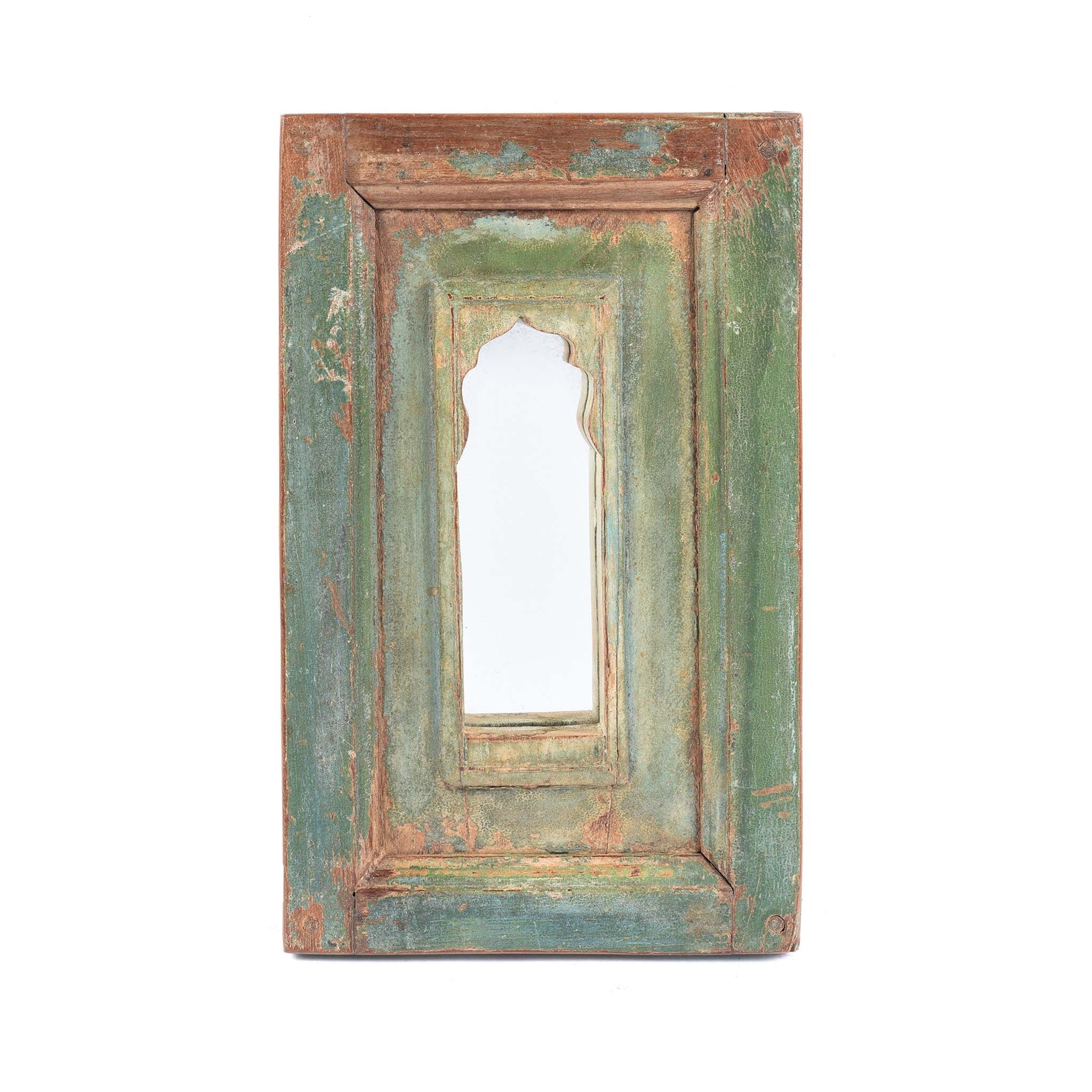 Mihrab Mirror Frames Made From Old Teak Panels - Image 2