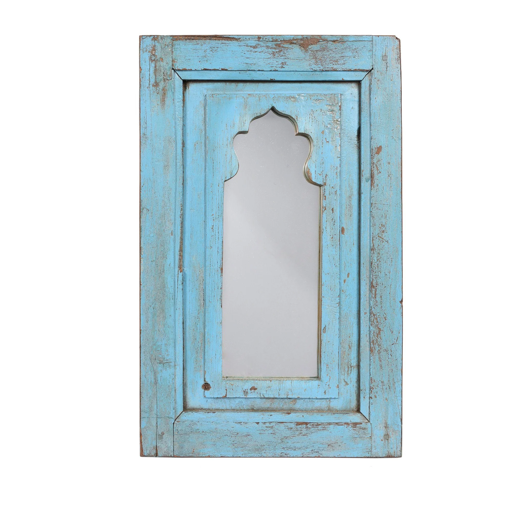 Small Mihrab Mirror Made From Old Teak