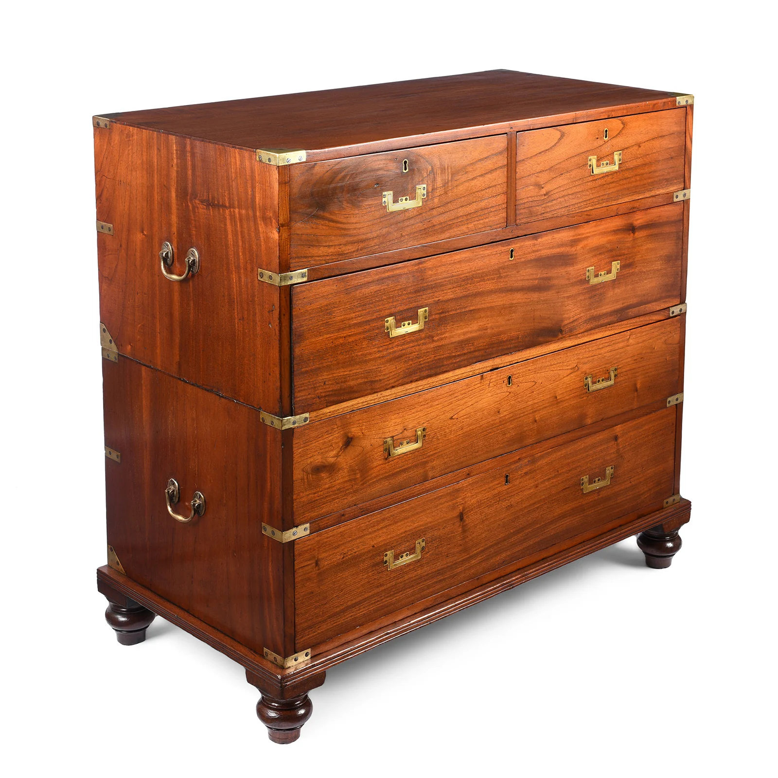 Military Campaign Chest Of Drawers - 19th Century - Image 2