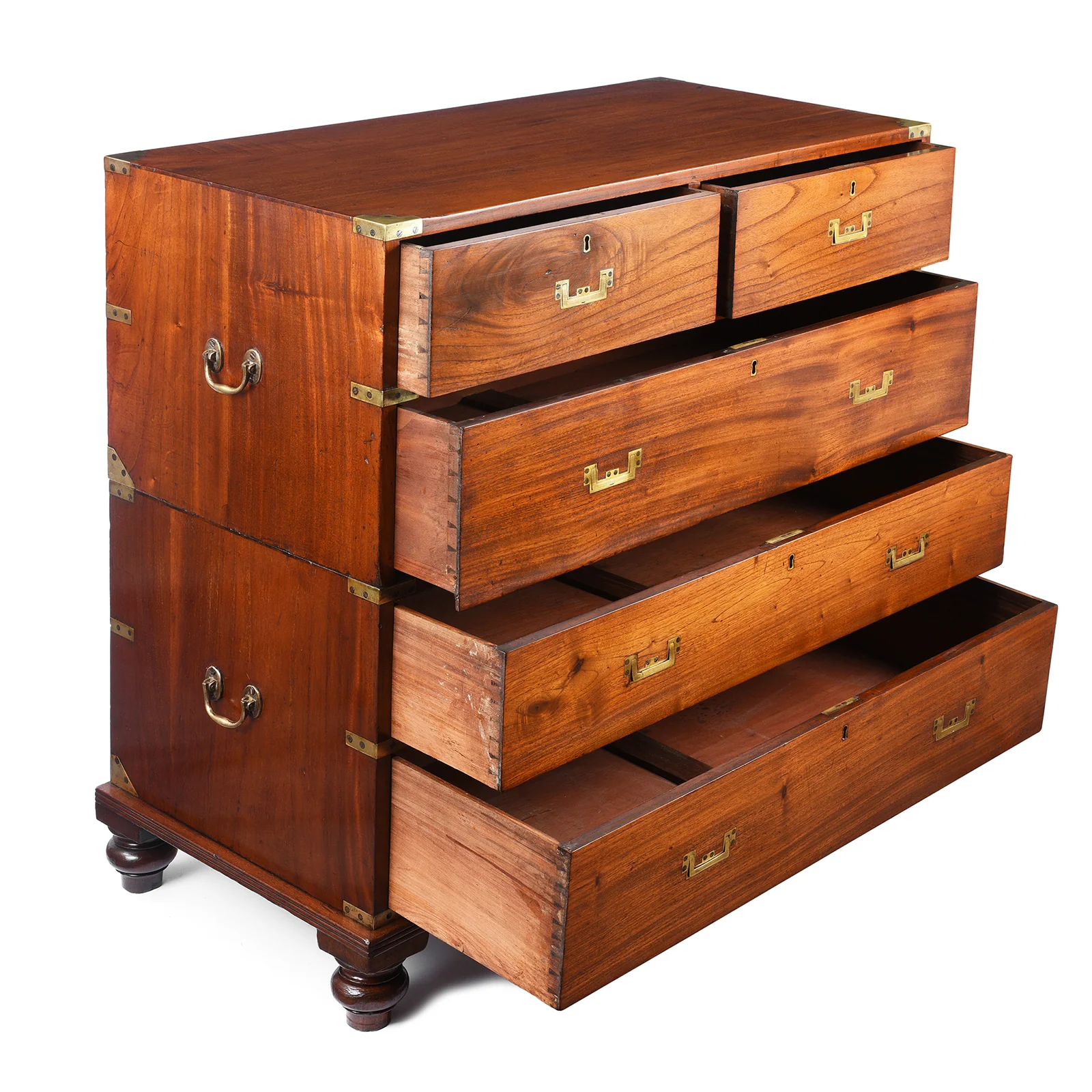 Military Campaign Chest Of Drawers - 19th Century - Image 7