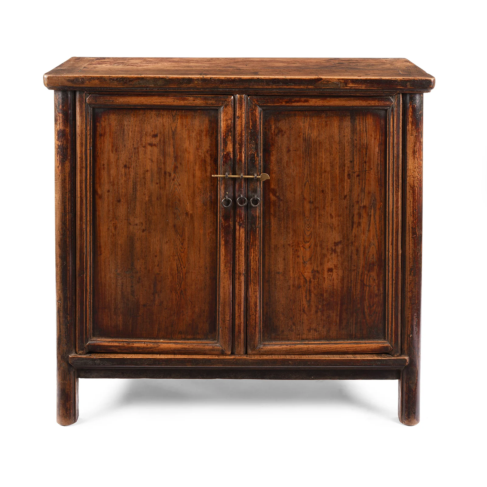 Elm Side Cabinet From Shanxi - 19th Century