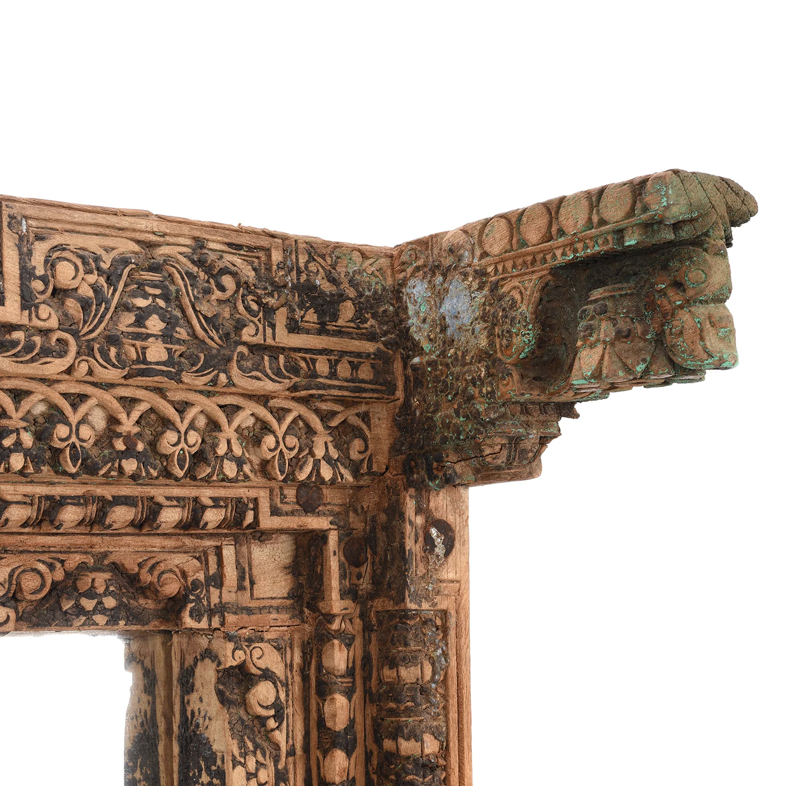 Mirror Made From An Old Door From Nagaur - 19thC (108 x 195cm) - Image 2