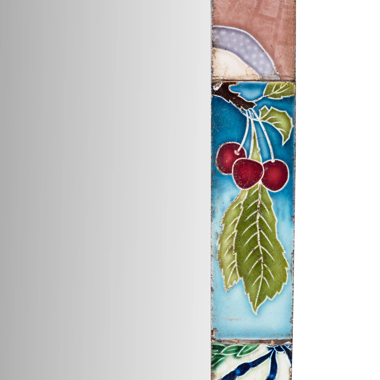 Mirror Made From Old Peranakan Ceramic Tiles - Image 5