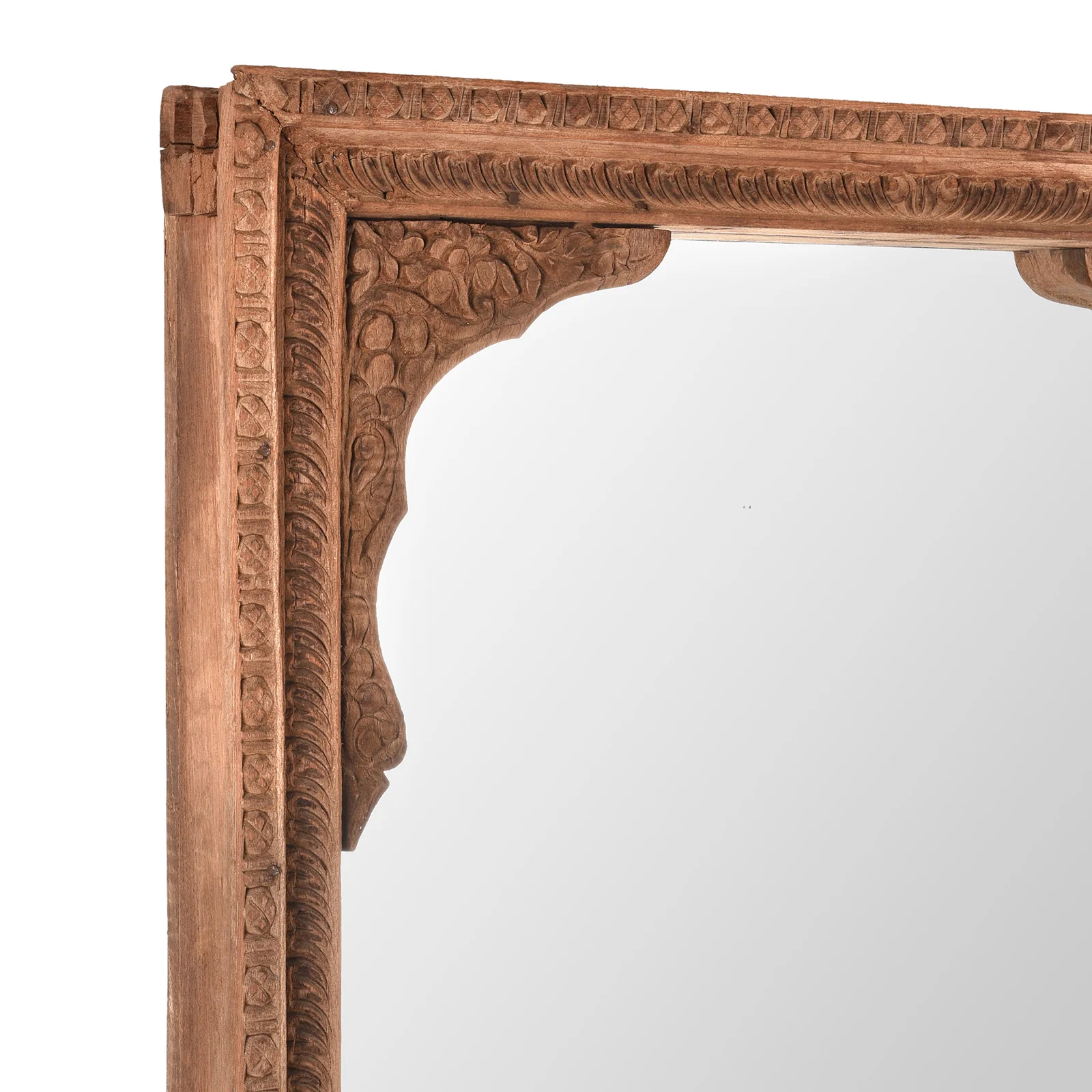 Mirror Made From An Old Shekhawati Window - 19th Century - Image 4