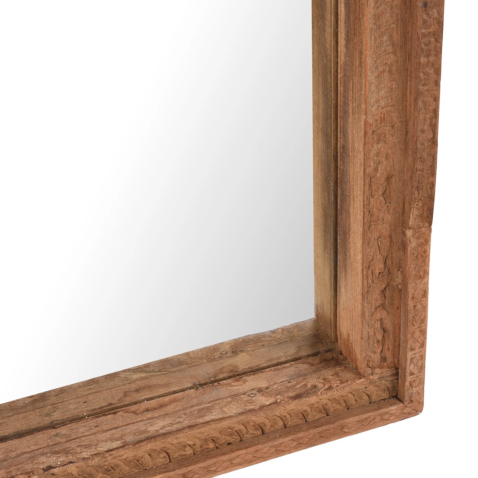 Mirror Made From An Old Shekhawati Window - 19th Century - Image 5
