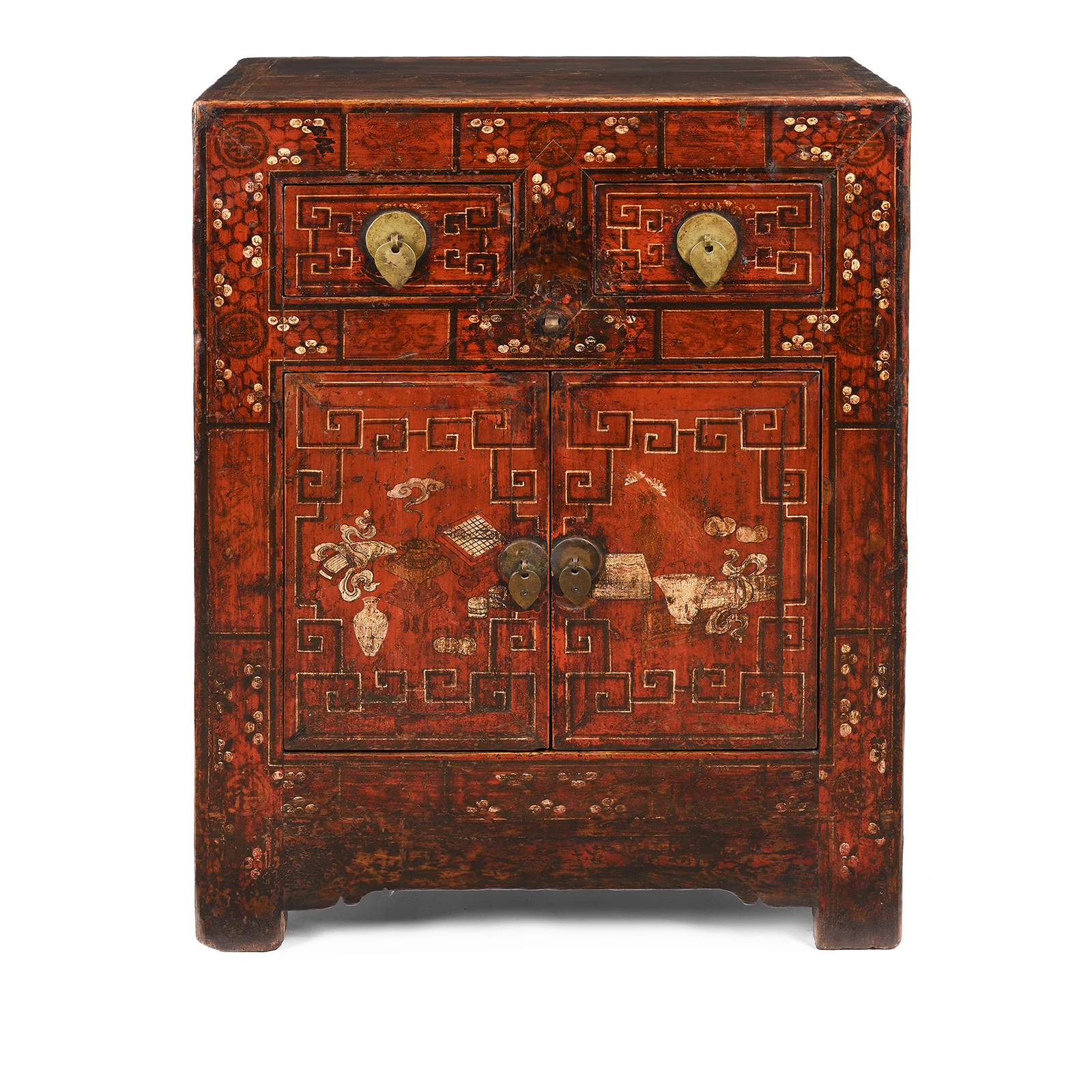 Mongolian Side Cabinet - Early 19th Century