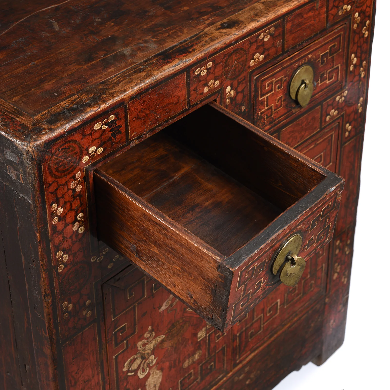 Mongolian Side Cabinet - Early 19th Century - Image 5