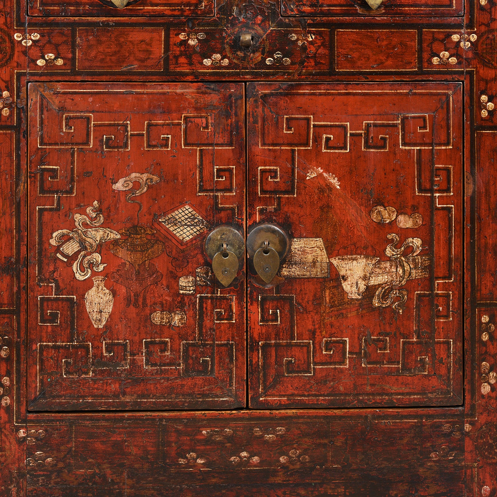 Mongolian Side Cabinet - Early 19th Century - Image 6