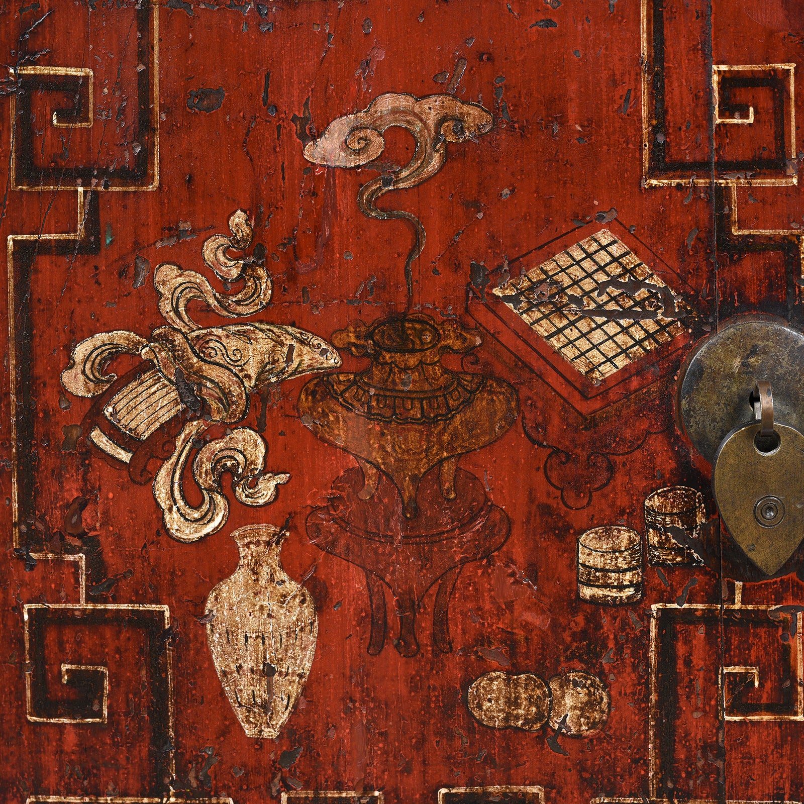 Mongolian Side Cabinet - Early 19th Century - Image 7
