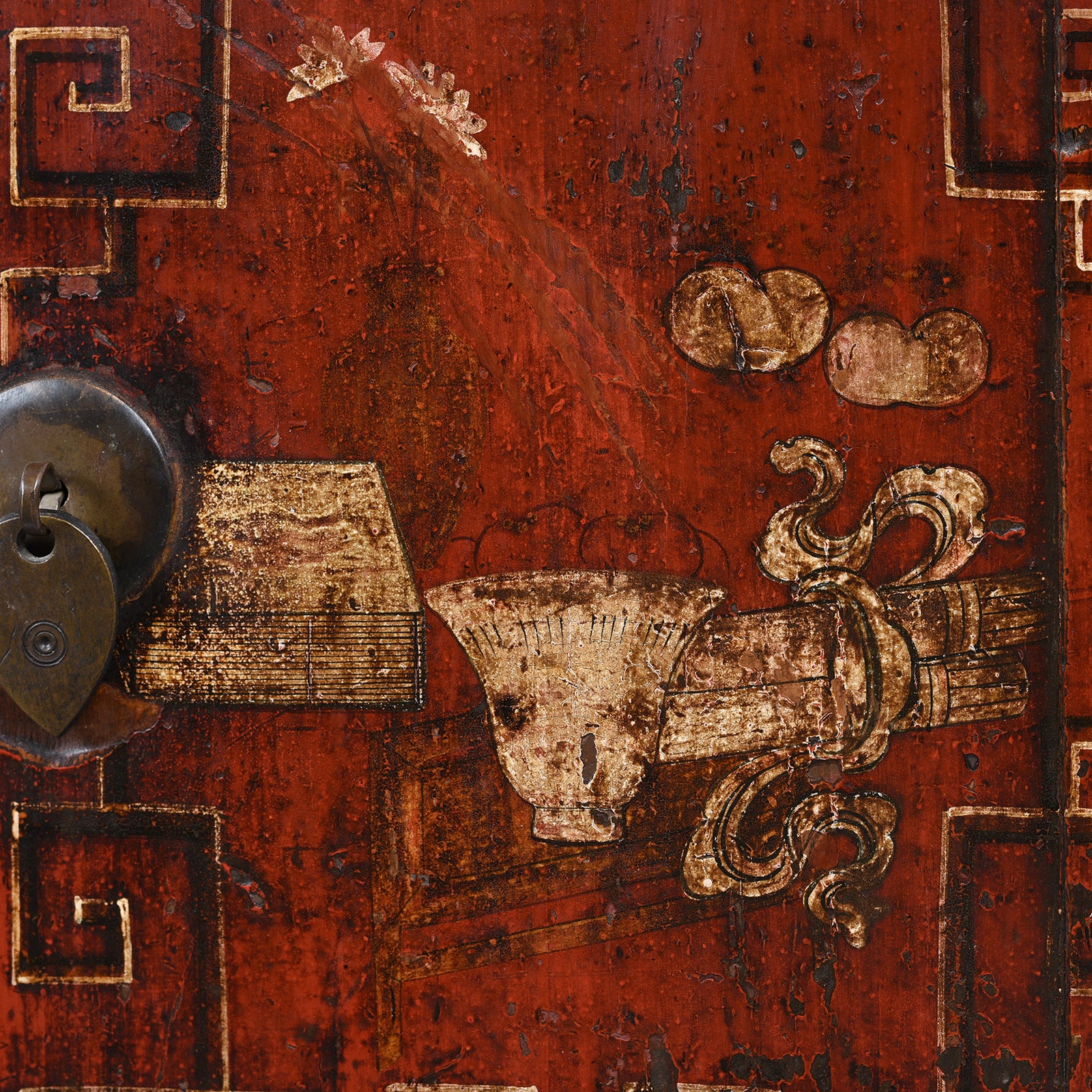 Mongolian Side Cabinet - Early 19th Century - Image 8