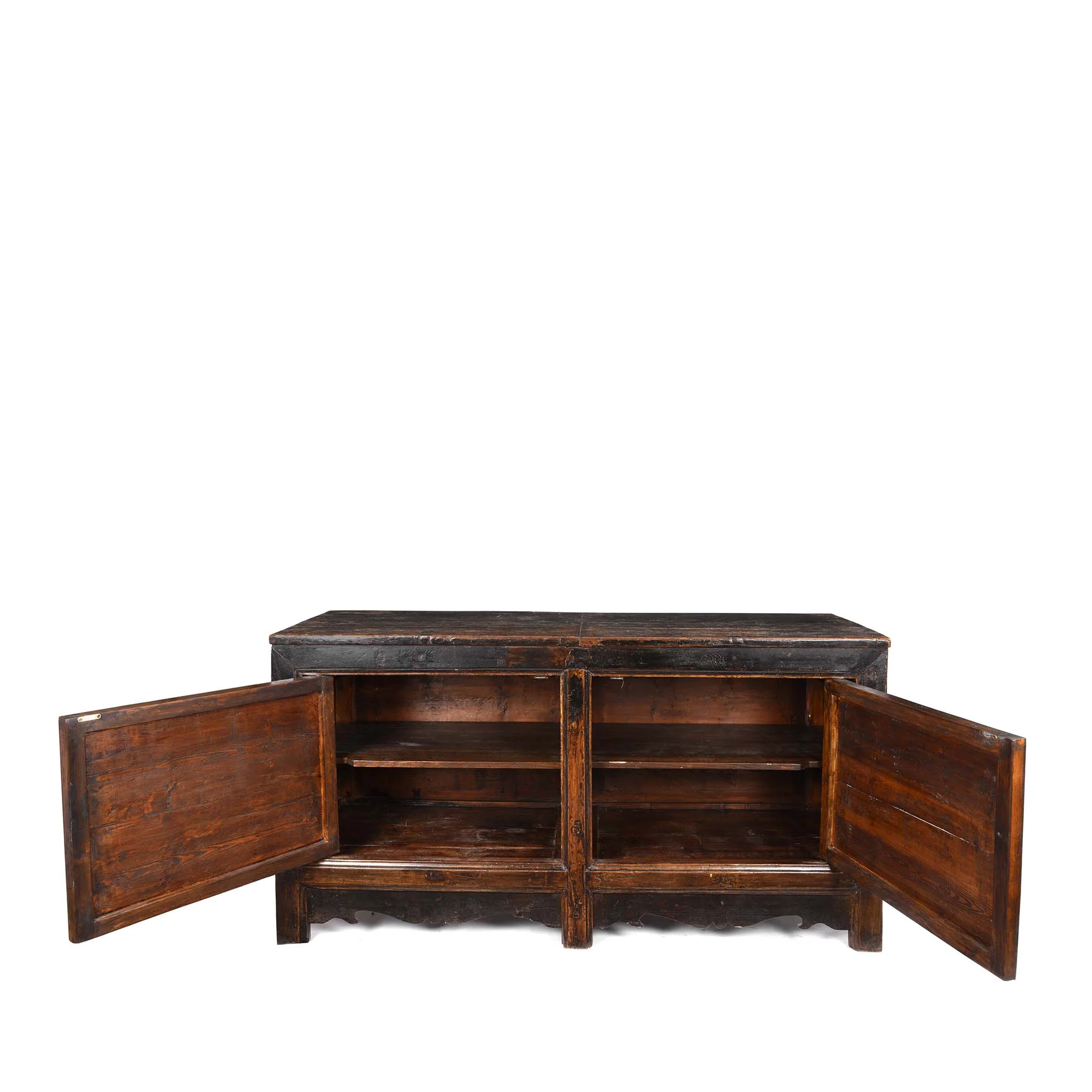 Mongolian Sideboard with Original Painting 19thC - Image 4