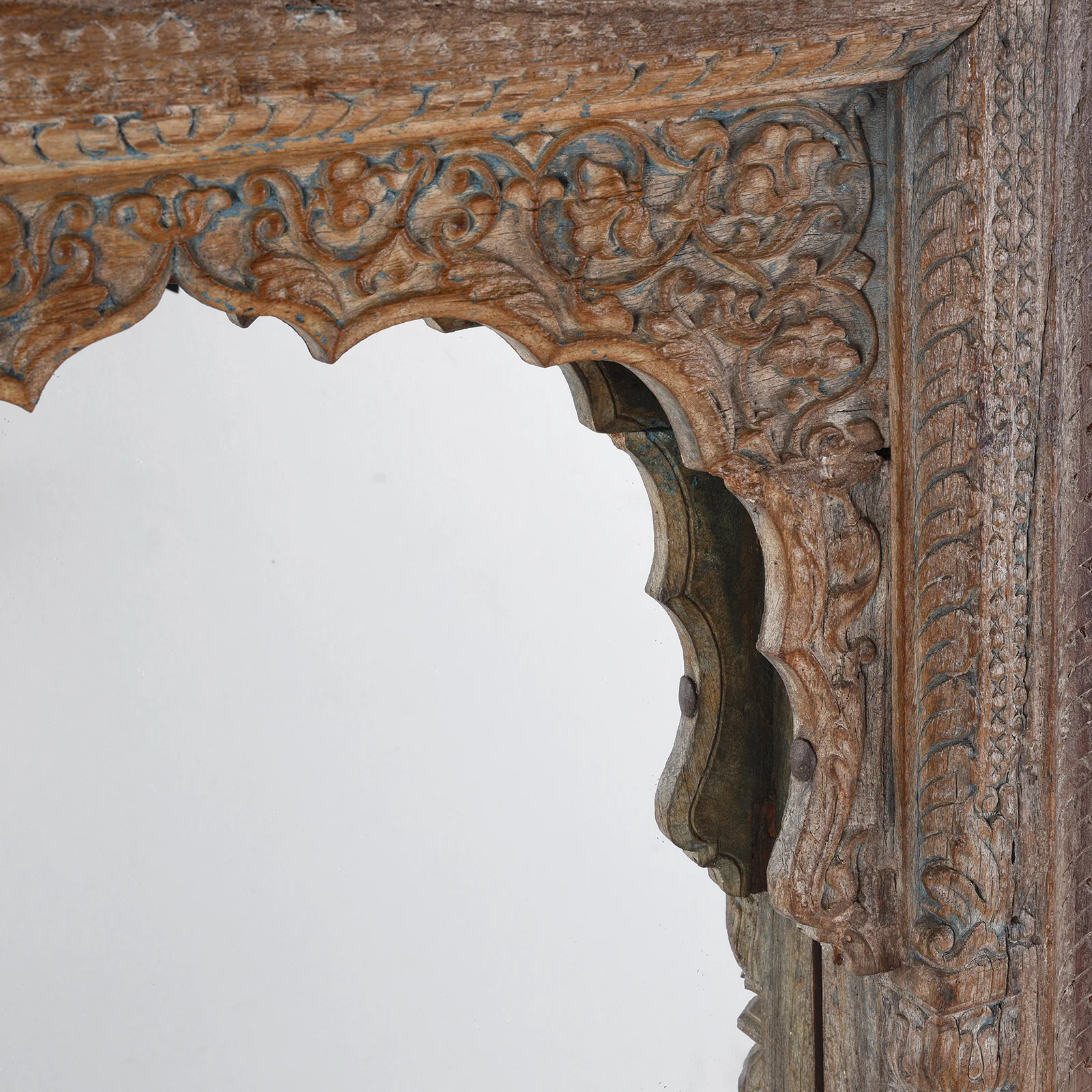 Carved Window Mirror From Haryana - 18th Century - Image 4