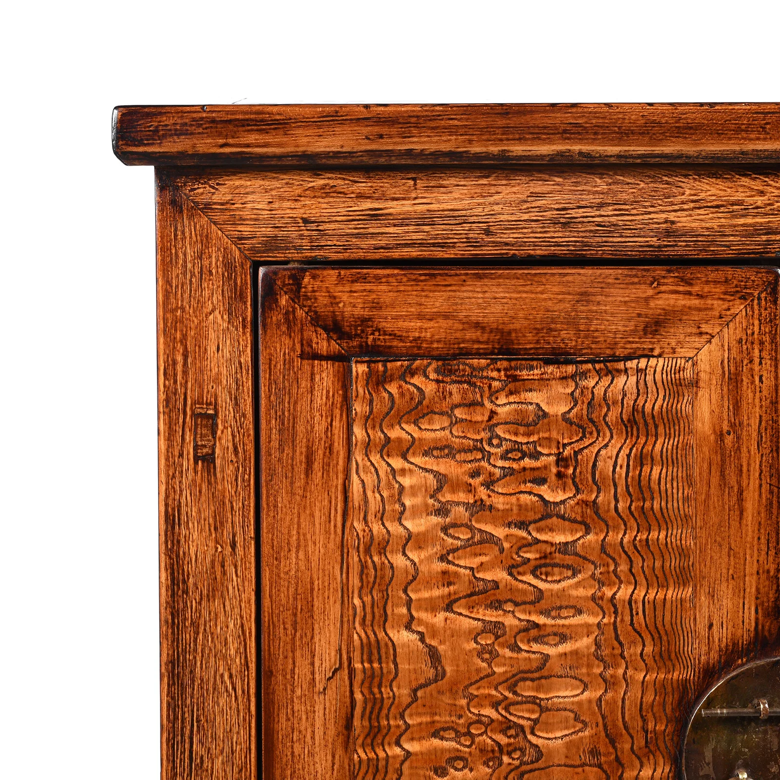 Mulberry Chinese Cabinet From Gansu - 19thC - Image 3