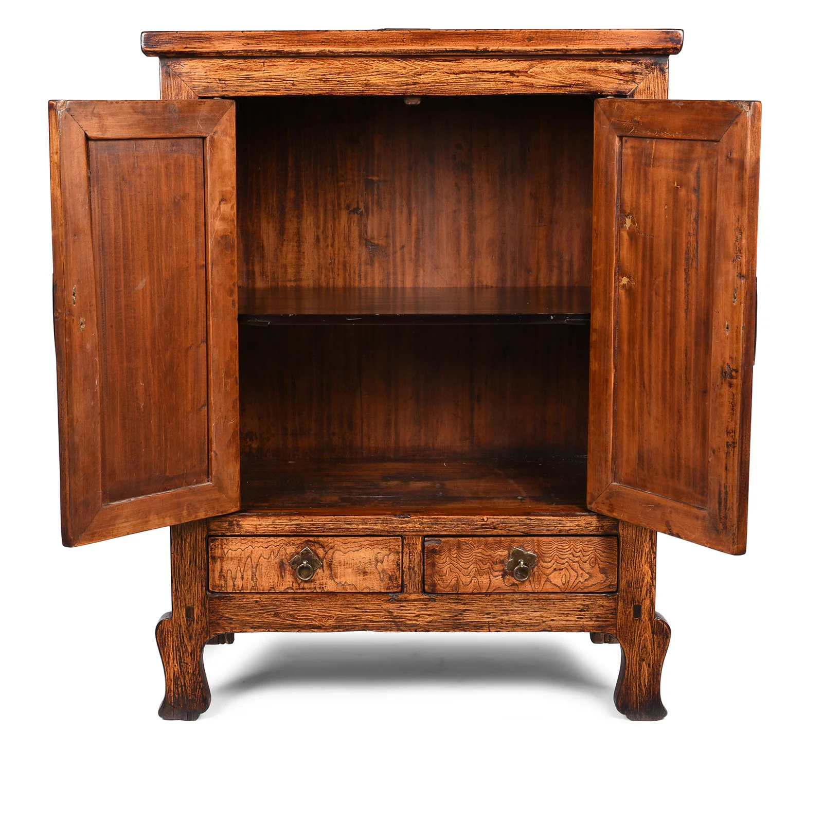 Mulberry Chinese Cabinet From Gansu - 19thC - Image 4