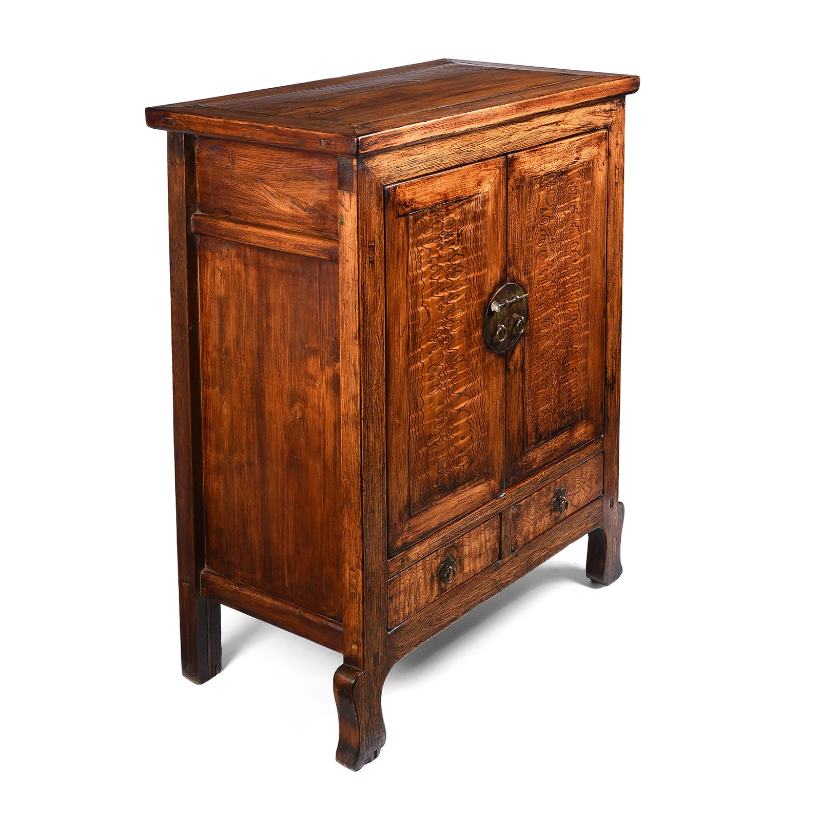 Mulberry Chinese Cabinet From Gansu - 19thC - Image 5