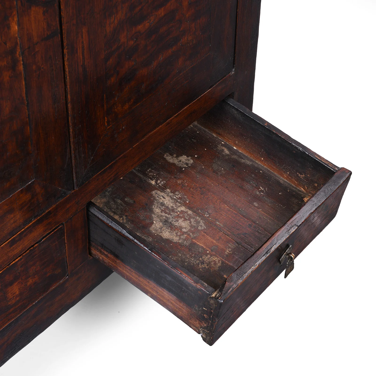Mulberry & Poplar Cabinet From Gansu - 19th Century - Image 6