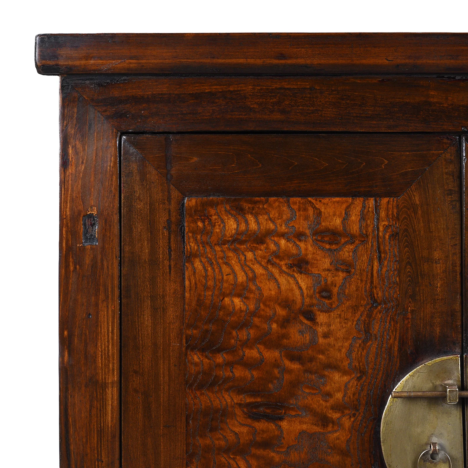 Burr Mulberry Cabinet From Gansu - 19th Century - Image 2