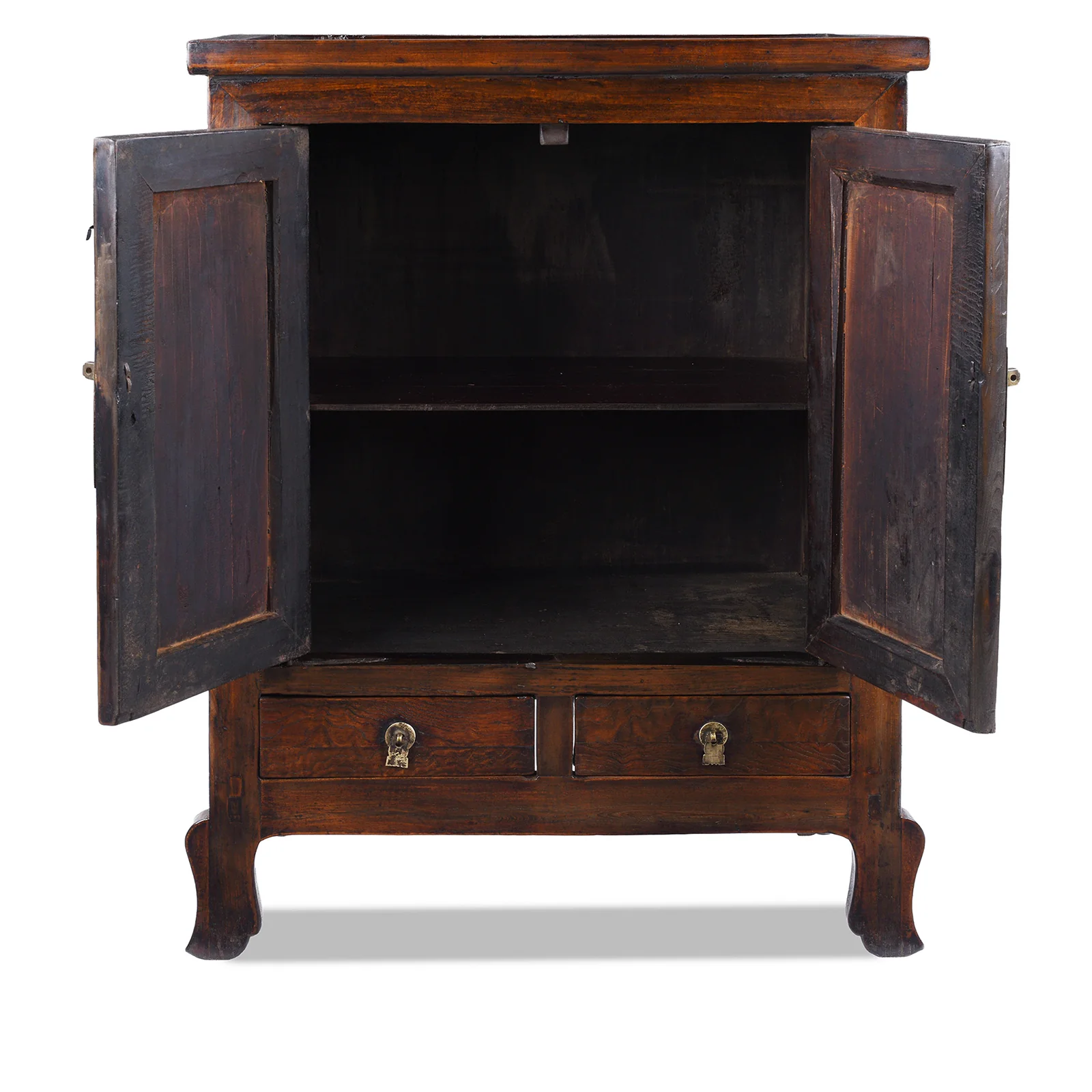 Burr Mulberry Cabinet From Gansu - 19th Century - Image 3