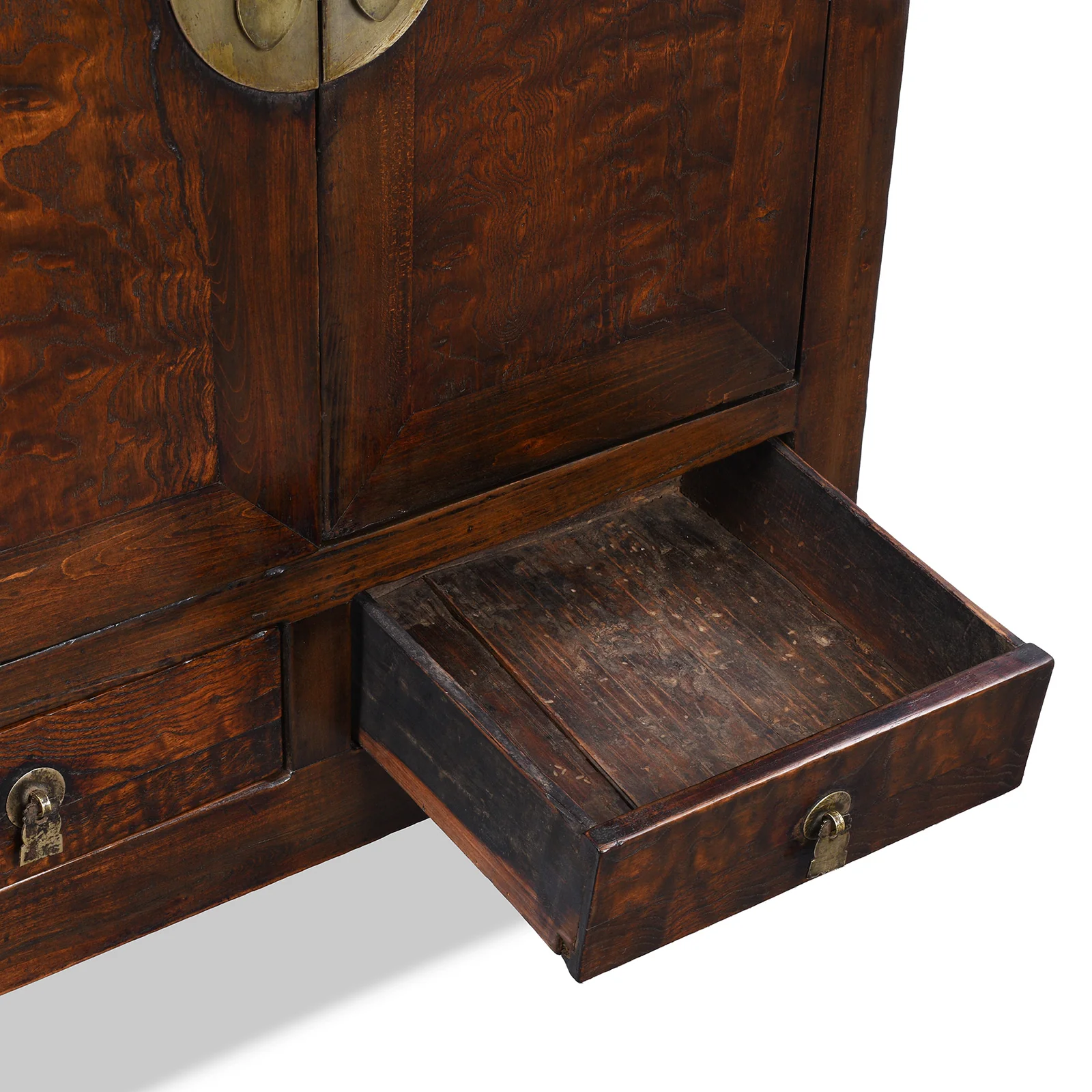 Burr Mulberry Cabinet From Gansu - 19th Century - Image 6