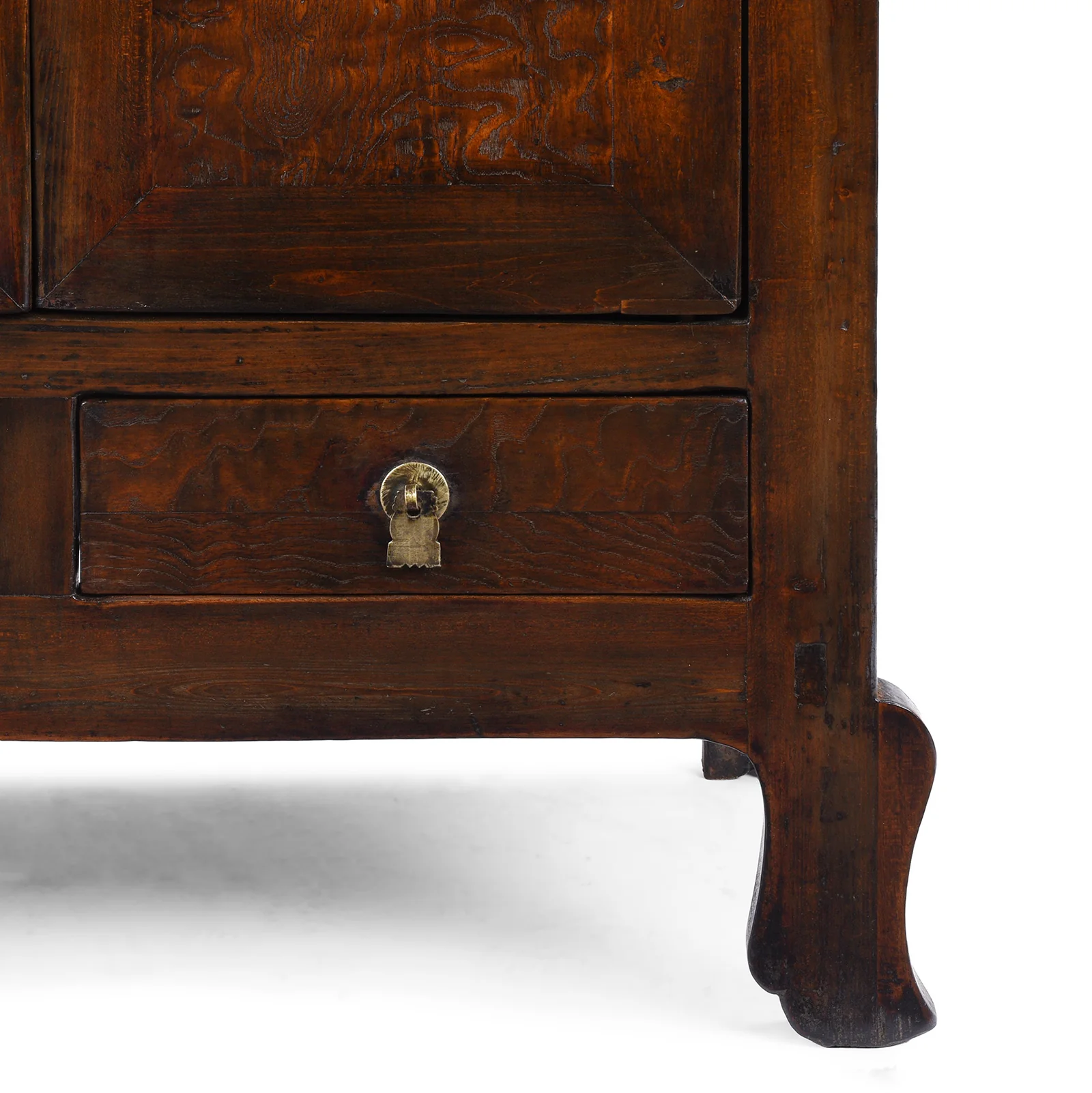 Burr Mulberry Cabinet From Gansu - 19th Century - Image 7